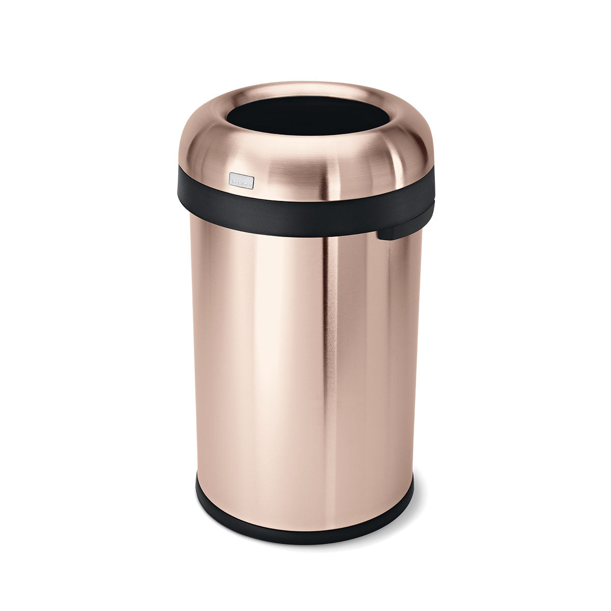 simplehuman-bullet-open-can-80l-pattumiera-a-cestello-aperto-in-acciaio-inox image 1