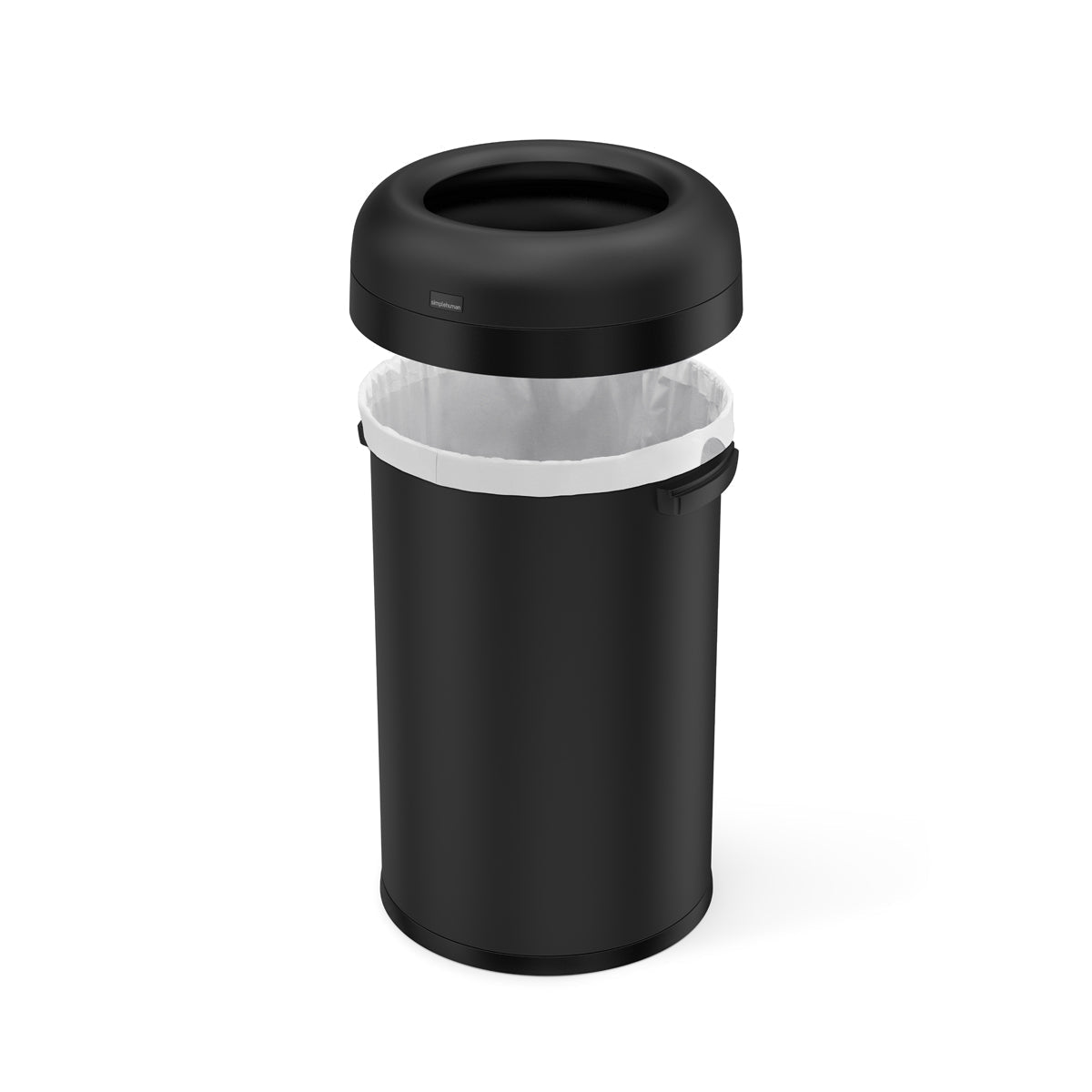 simplehuman-80l-bullet-open-can-pattumiera-commerciale-ad-apertura-libera-in-acc image 4