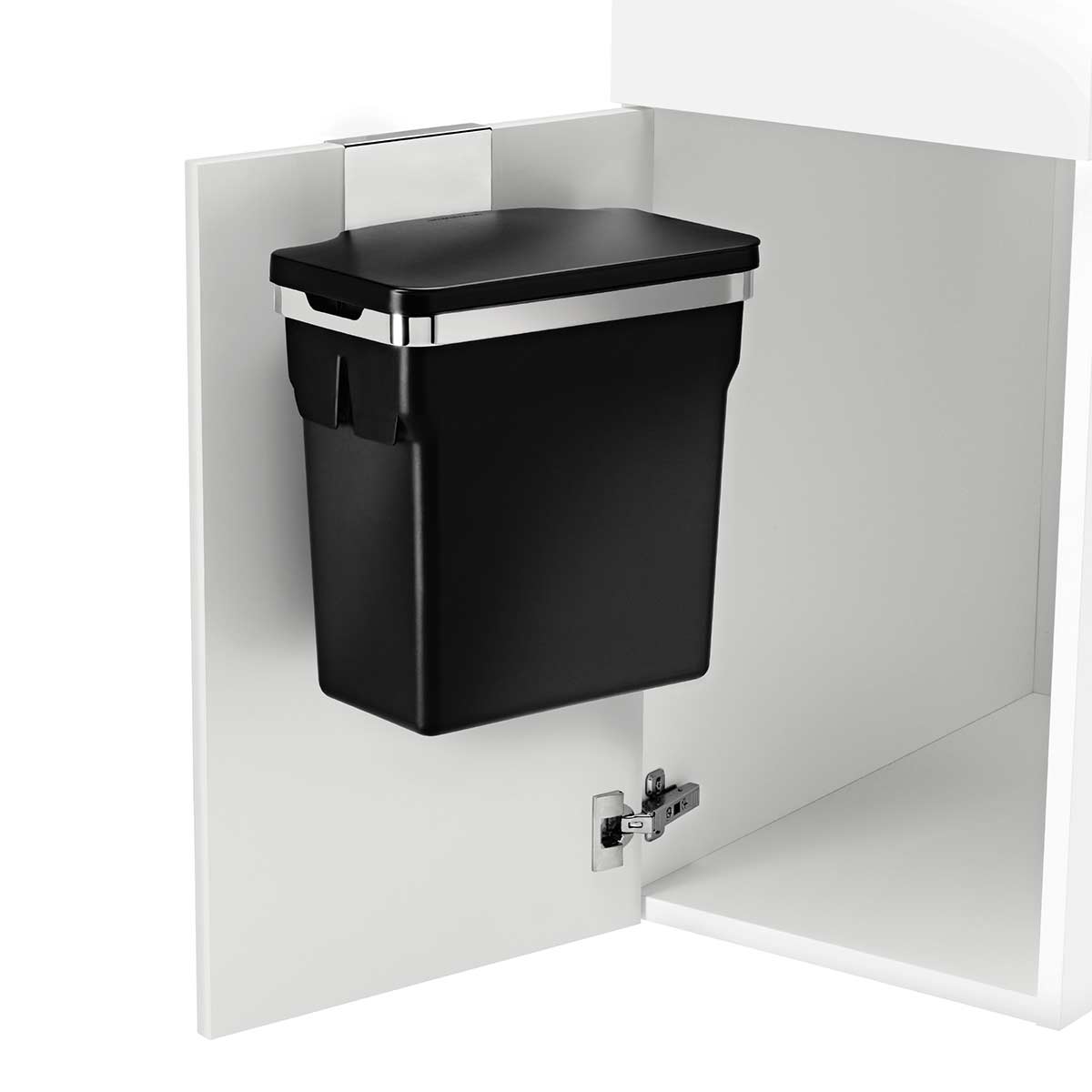 simplehuman-10l-in-cabinet-can-cestino-da-anta-da-10-litri-con-cornice-in-acciai image 5