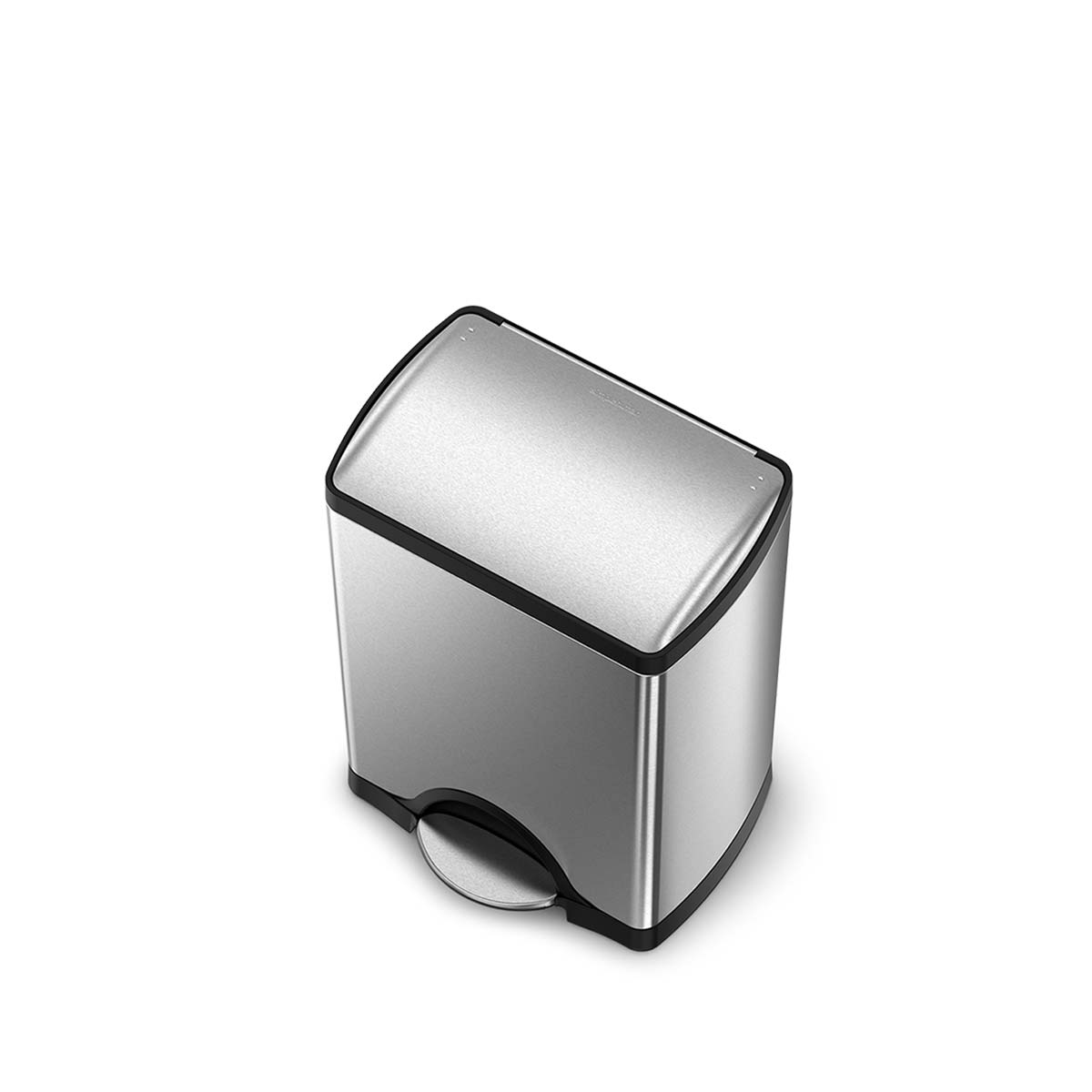 simplehuman-gen1-30l-rectangular-step-can-pattumiera-a-pedale-rettangolare-in-ac image 2