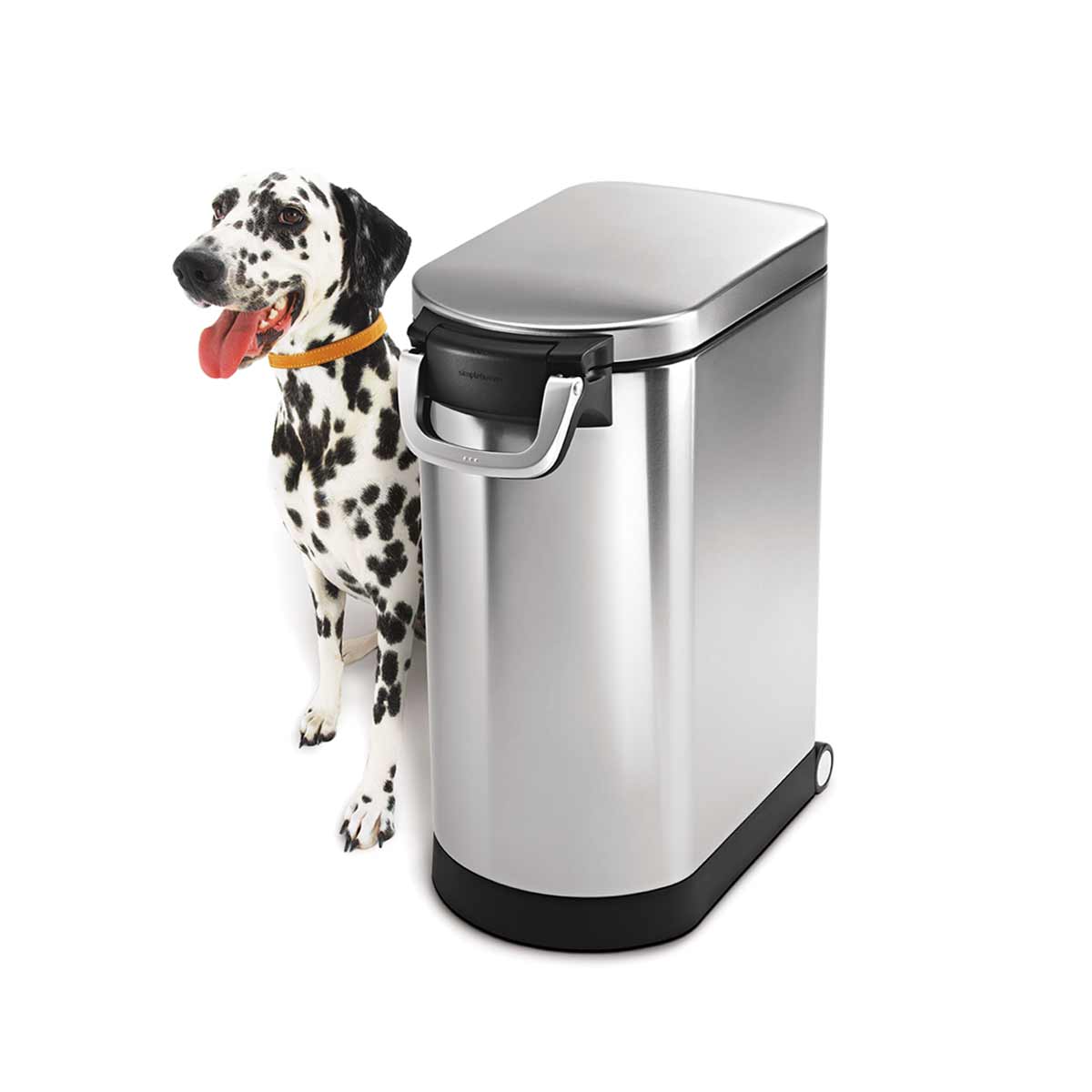 simplehuman-large-pet-food-can-contenitore-ermetico-per-crocchette-14-16-kg image 2