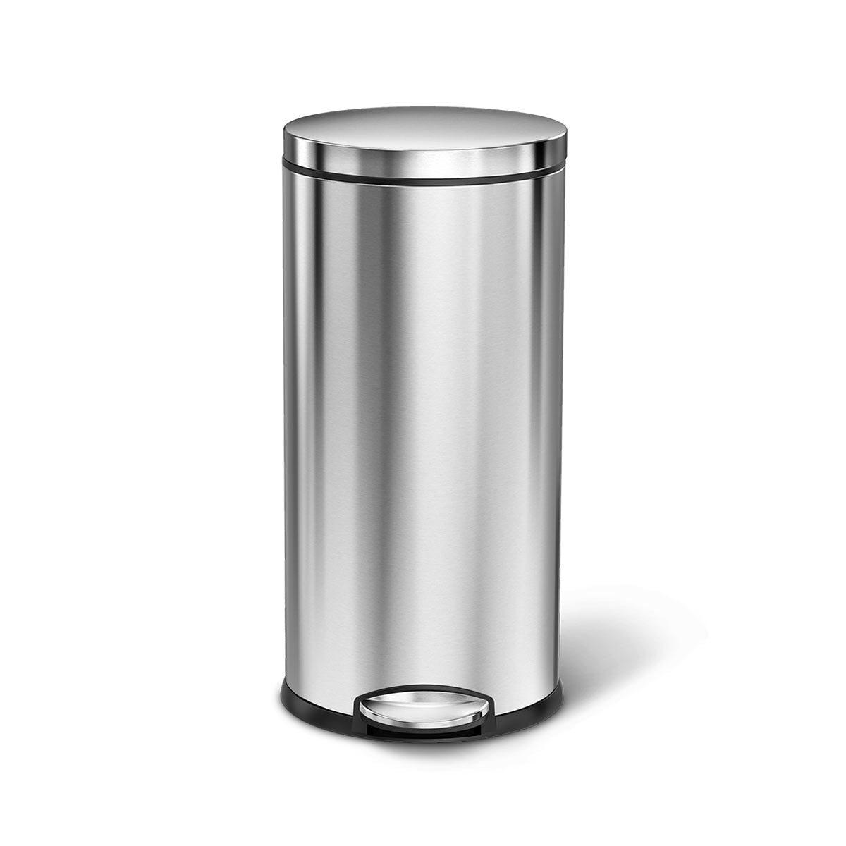 simplehuman-35l-round-step-can-cestello-a-pedale-rotondo-35-litri-con-lid-shox-c image 2