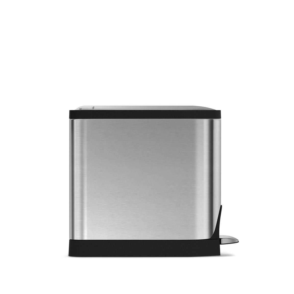 simplehuman-10l-butterfly-step-can-pattumiera-compatta-a-pedale-con-coperchio-bu image 4