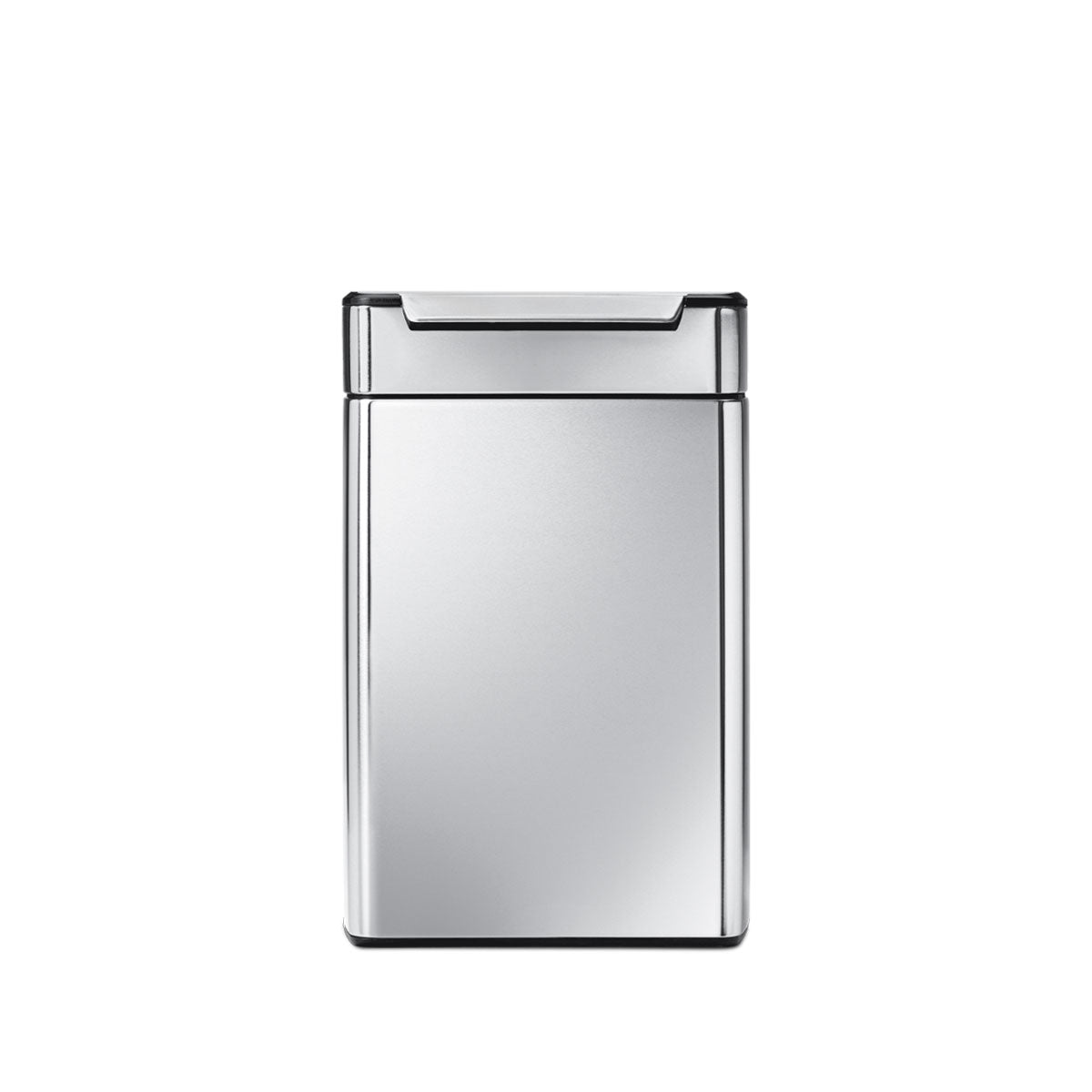 simplehuman-48l-pattumiera-doppio-vano-rettangolare-touch-bar-con-coperchio-a-ba image 2