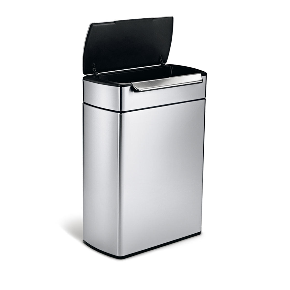 simplehuman-48l-pattumiera-doppio-vano-rettangolare-touch-bar-con-coperchio-a-ba image 3