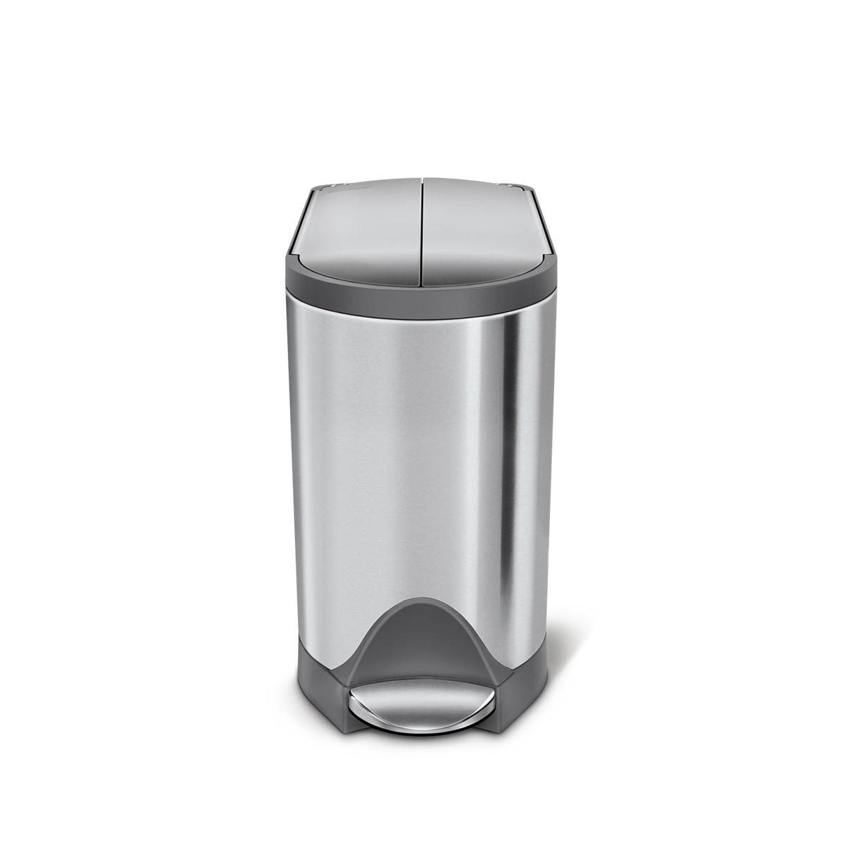 simplehuman-small-butterfly-step-can-10l-pattumiera-a-pedale-con-coperchio-farfa image 1