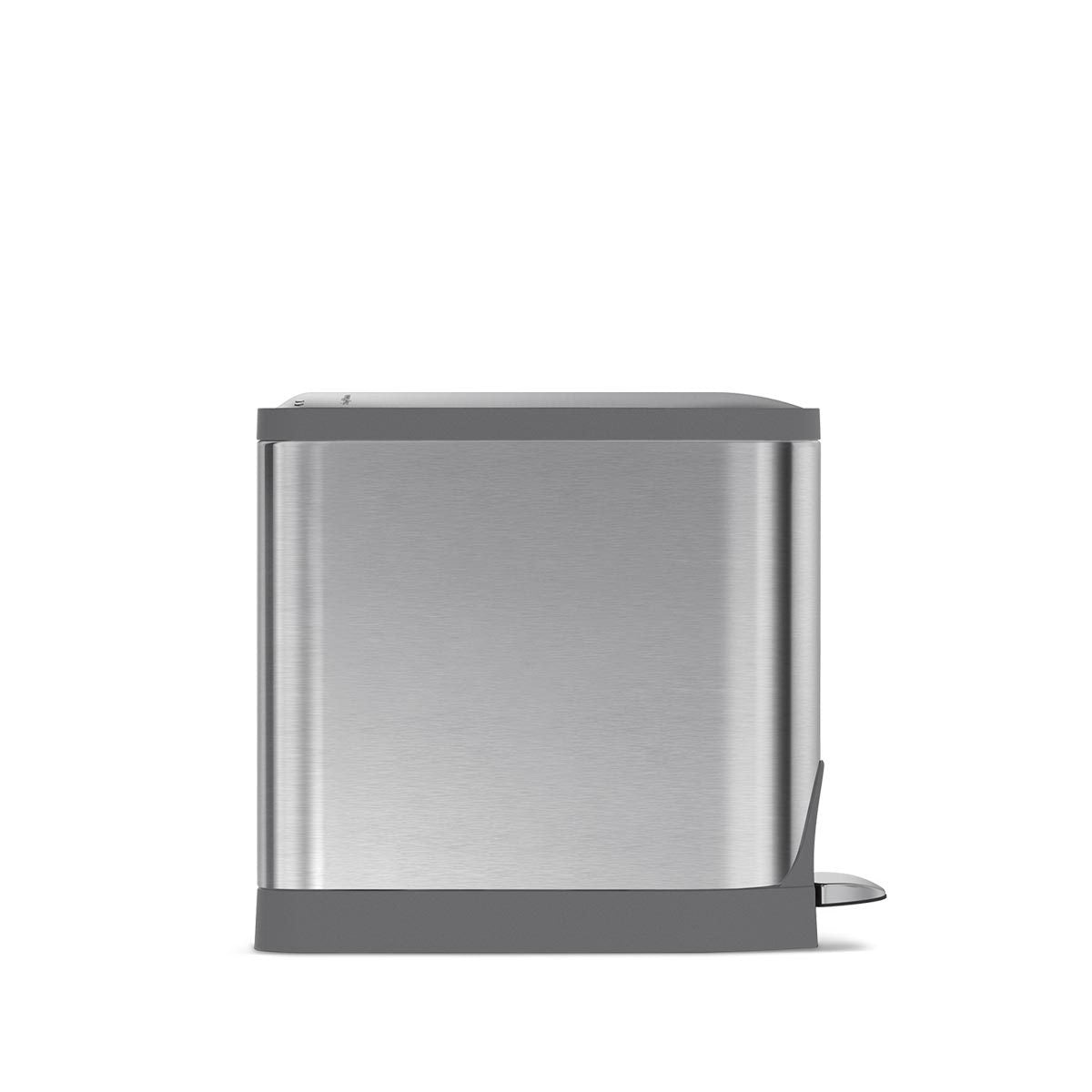 simplehuman-small-butterfly-step-can-10l-pattumiera-a-pedale-con-coperchio-farfa image 3