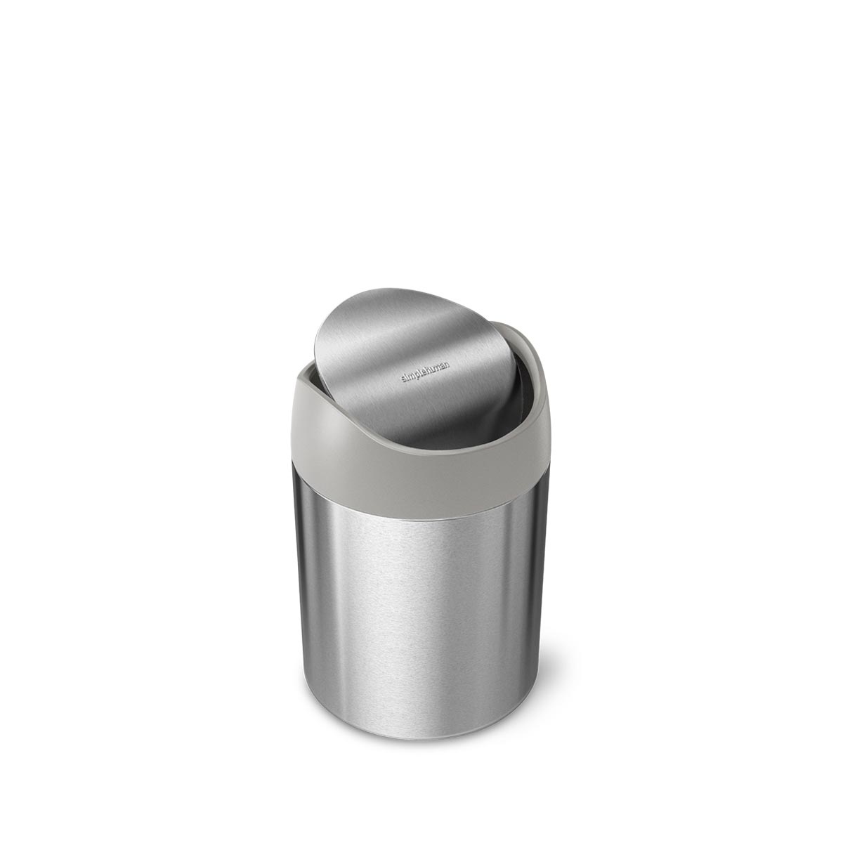 simplehuman-mini-can-1-5l-cestinino-con-coperchio-bilanciere-a-bilico image 1