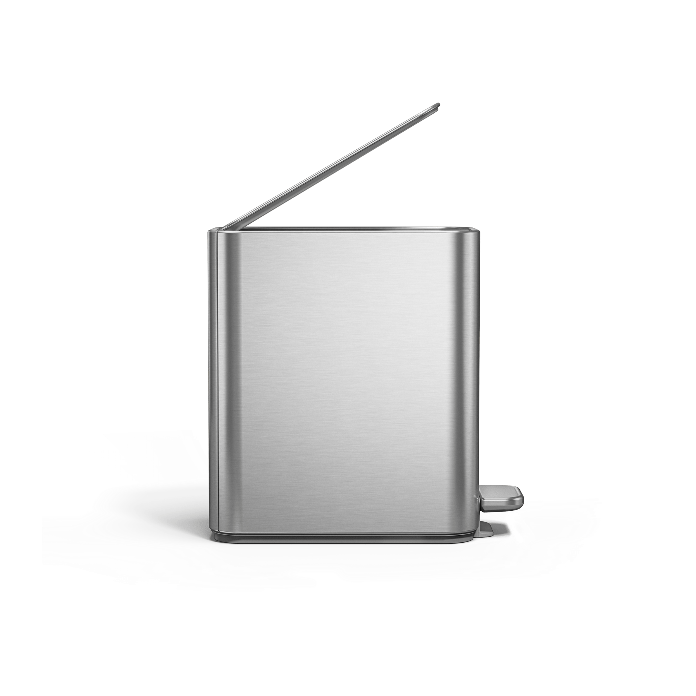 simplehuman-5l-slim-step-can-cestello-a-pedale-slim-5-litri-con-tasca-portasacch image 4