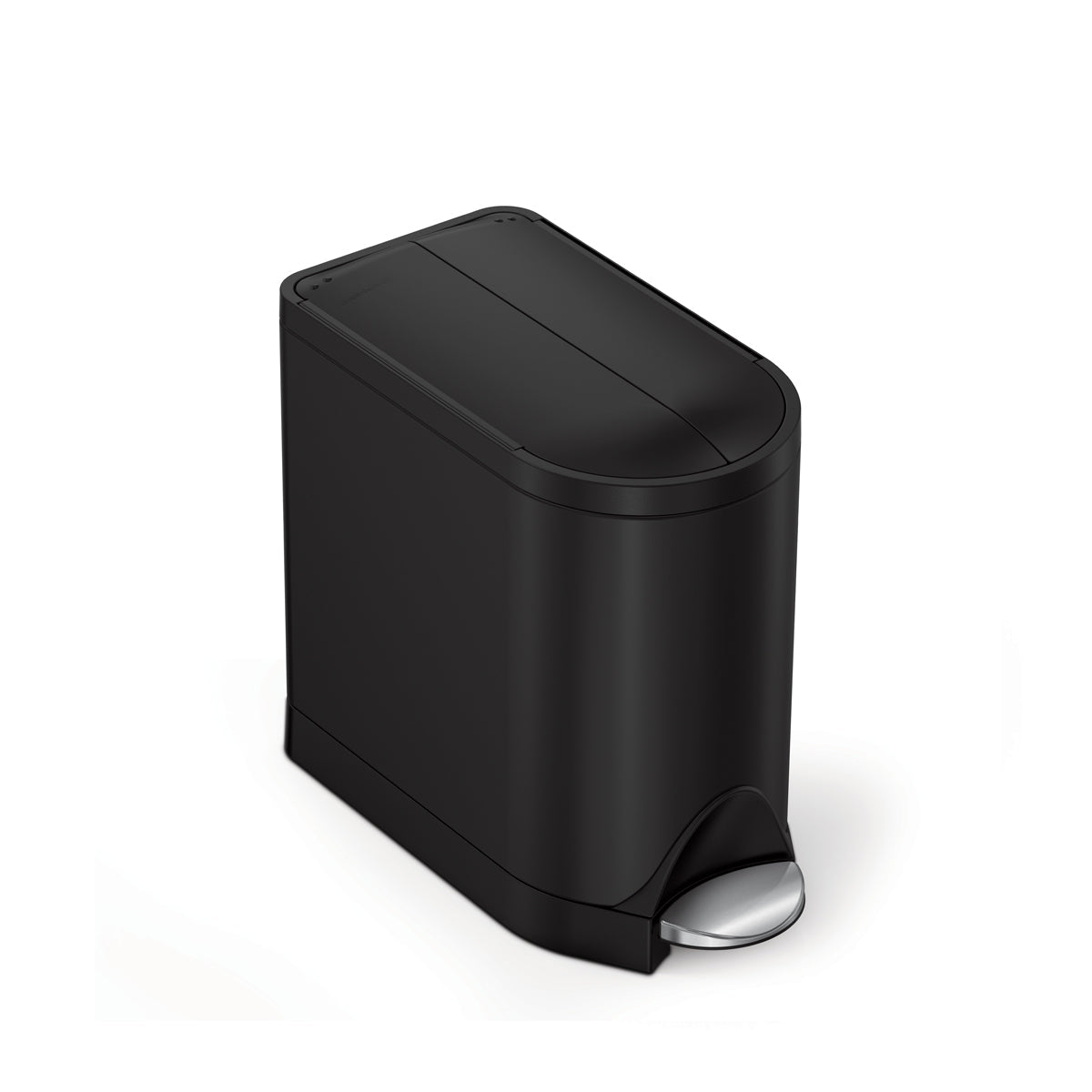 simplehuman-10l-butterfly-step-can-pattumiera-compatta-a-pedale-con-coperchio-bu image 7