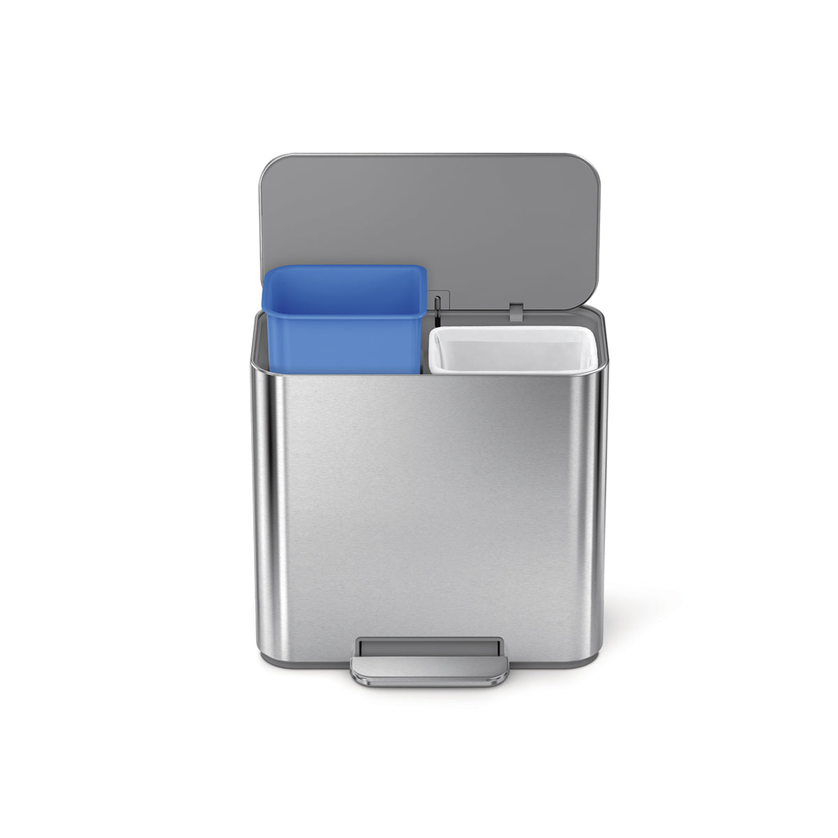 simplehuman-mini-recycler-step-can-cestino-a-pedale-per-raccolta-differenziata-c image 3