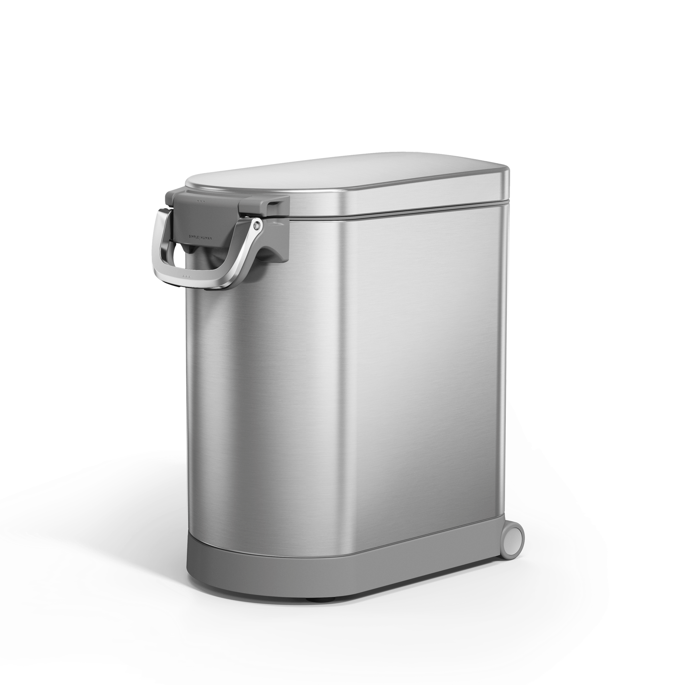 simplehuman-pet-food-can-contenitore-ermetico-per-crocchette-in-acciaio-spazzola image 2