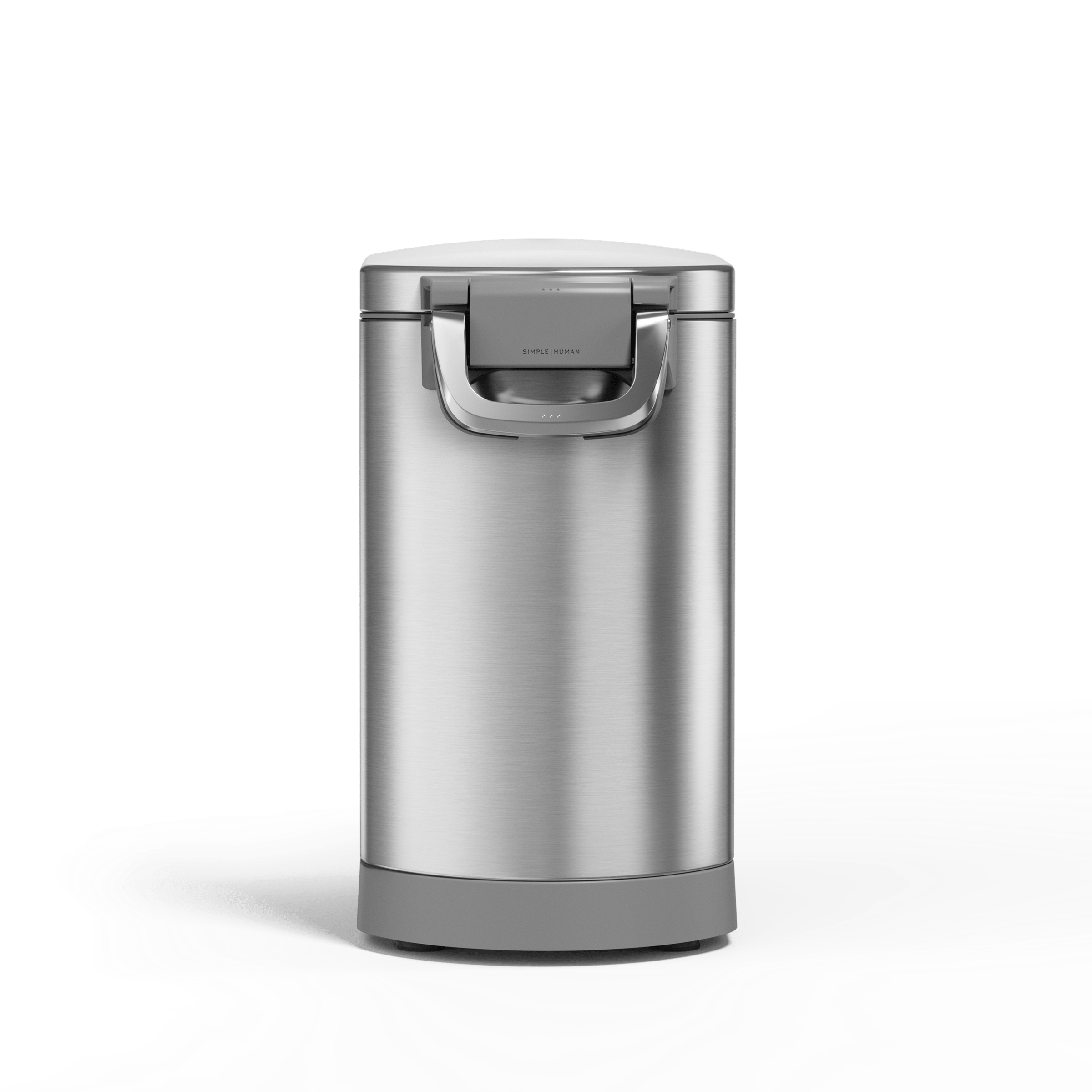 simplehuman-pet-food-can-contenitore-ermetico-per-crocchette-in-acciaio-spazzola image 1