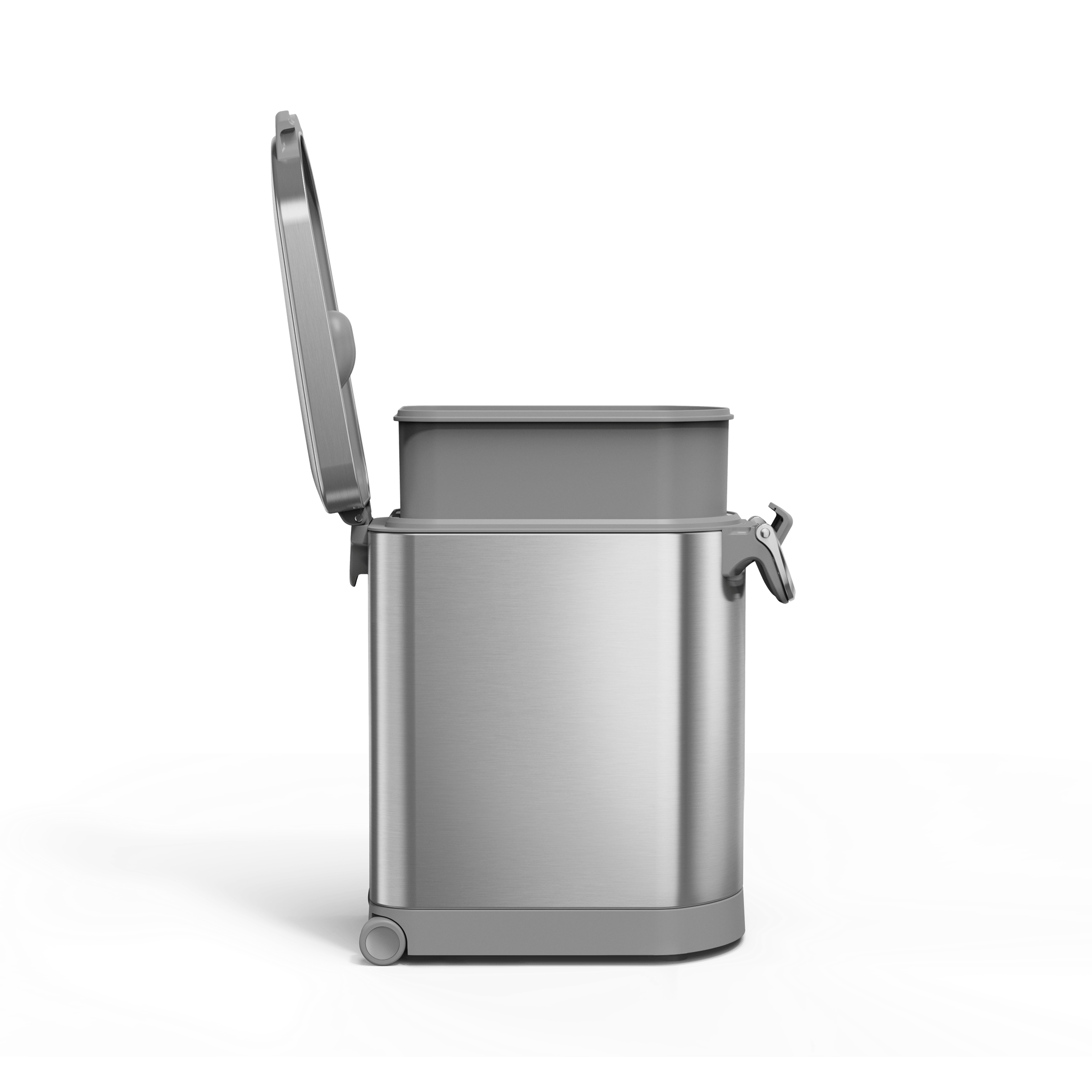simplehuman-pet-food-can-contenitore-ermetico-per-crocchette-in-acciaio-spazzola image 3