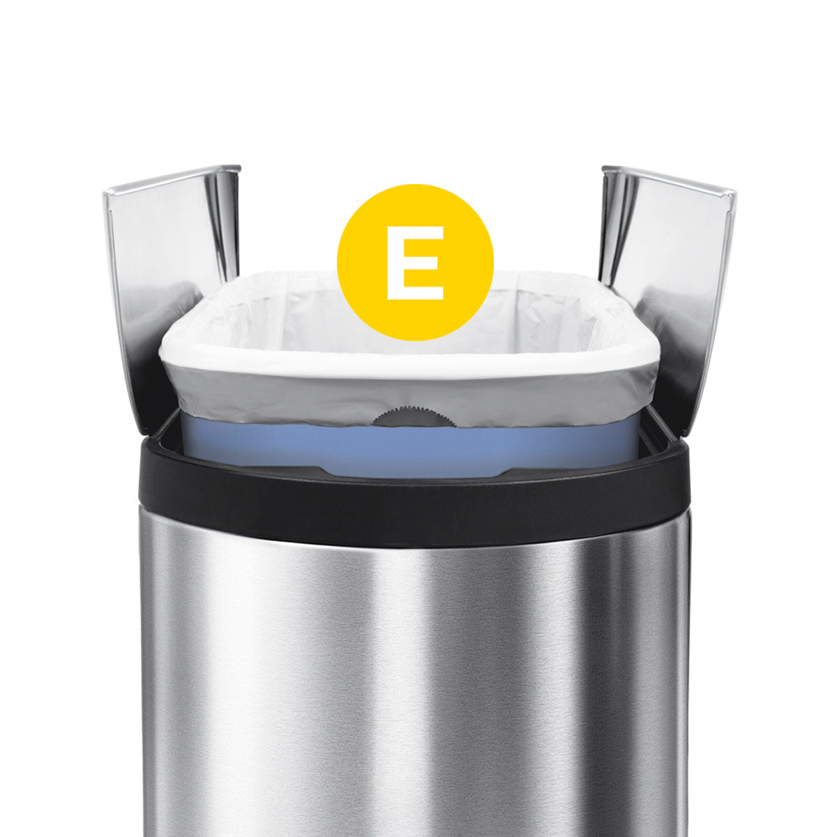 simplehuman-code-e-sacchetti-custom-fit-plastica-spessa-a-doppia-cucitura-erogaz image 8