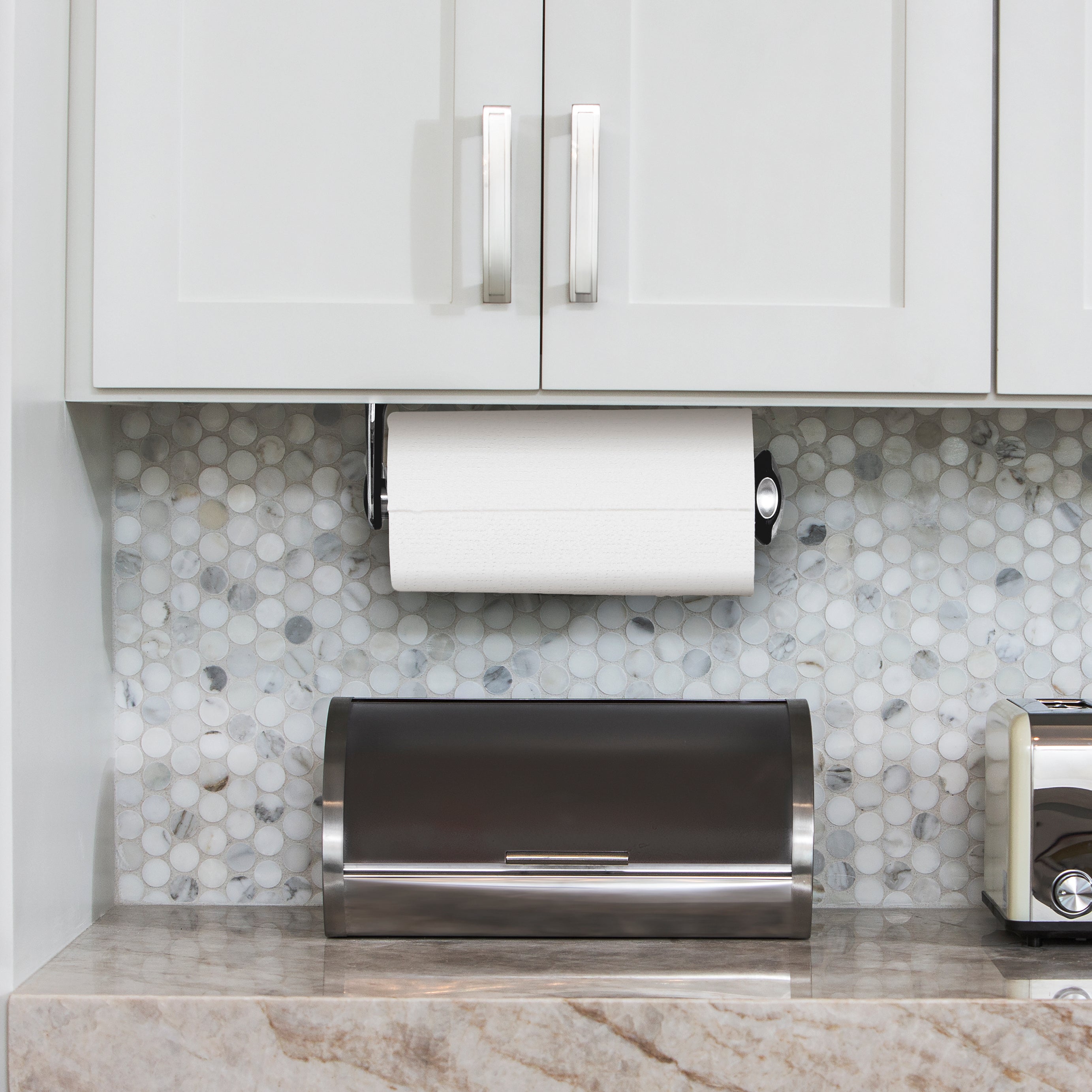 simplehuman-wall-mount-paper-towel-holder-portarotolo-da-parete-montabile-orizzo image 4
