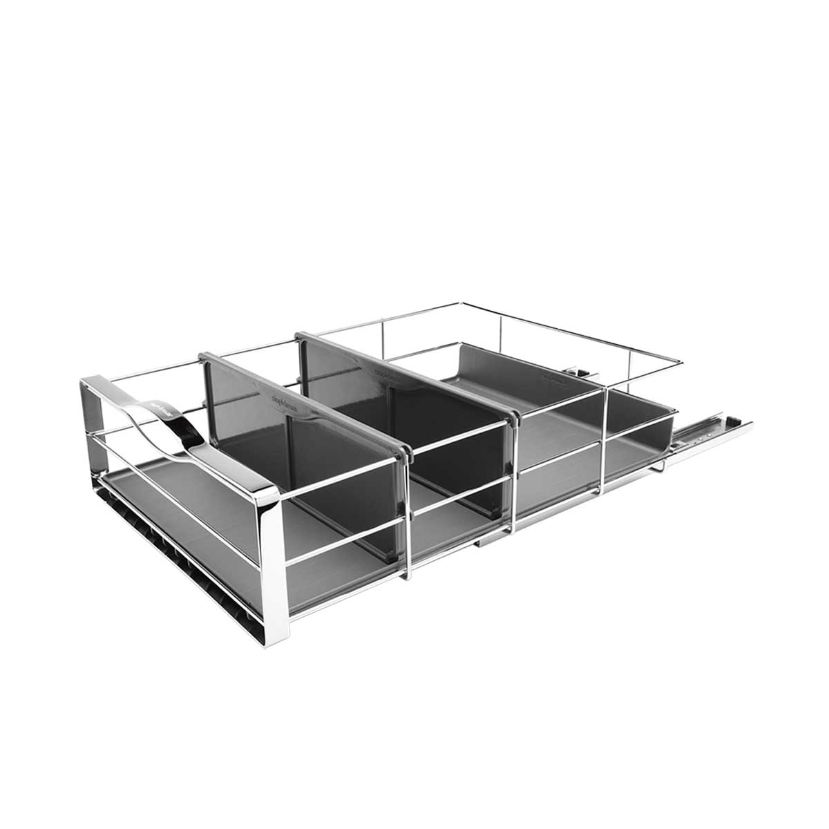 simplehuman-cabinet-organizer-estrattore-sotto-lavello-con-paragocce image 3