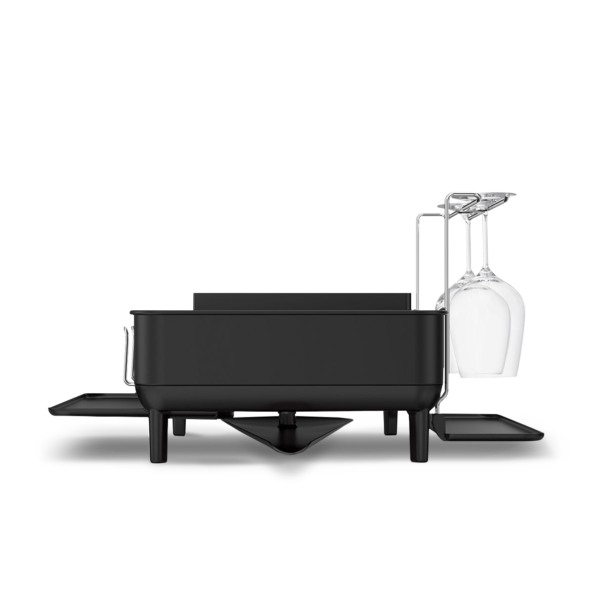 simplehuman-steel-frame-dishrack-con-porta-sponge-caddy-scolapiatti-in-acciaio-i image 6