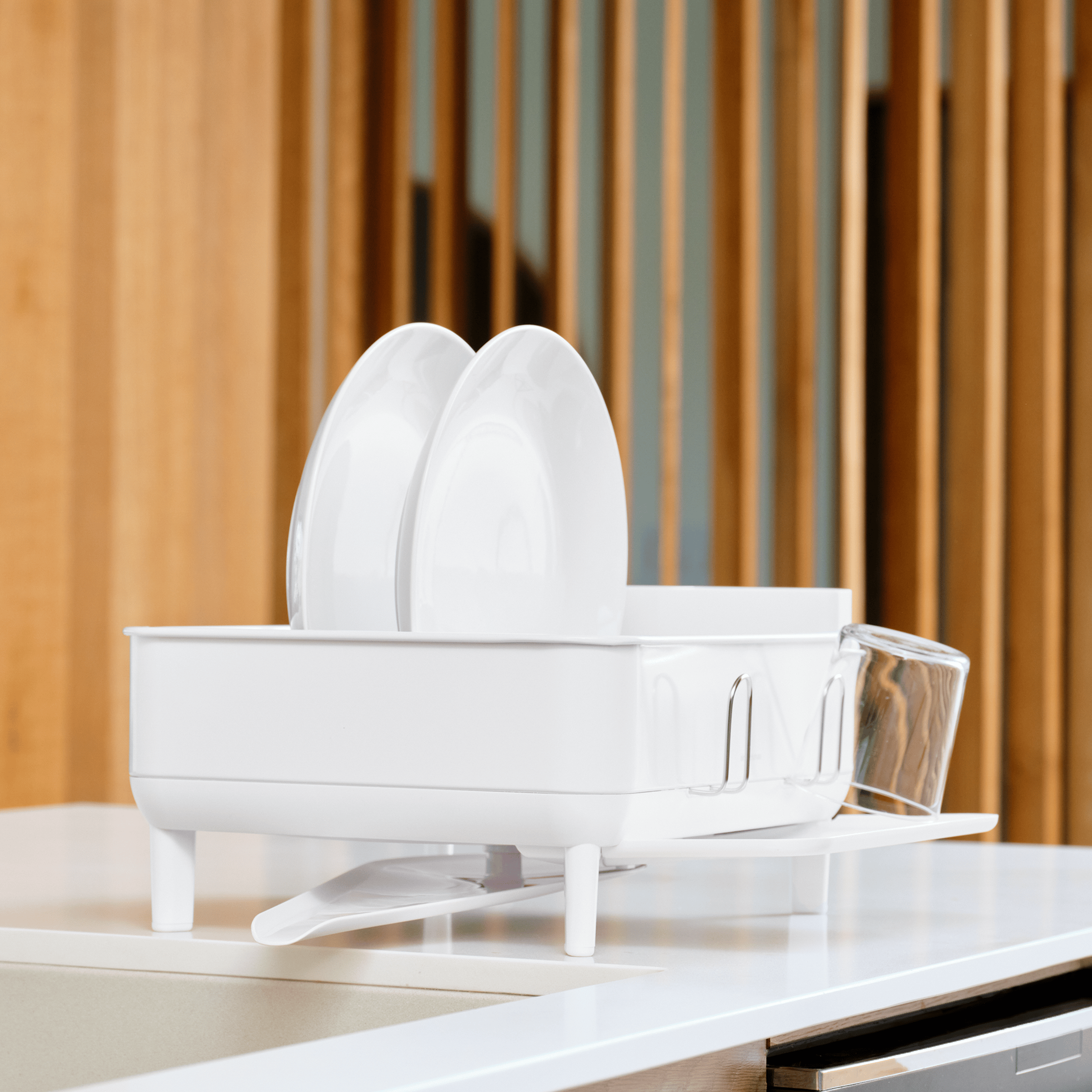 simplehuman-compact-steel-frame-dishrack-scolapiatti-compatto-in-acciaio-inox-co image 8