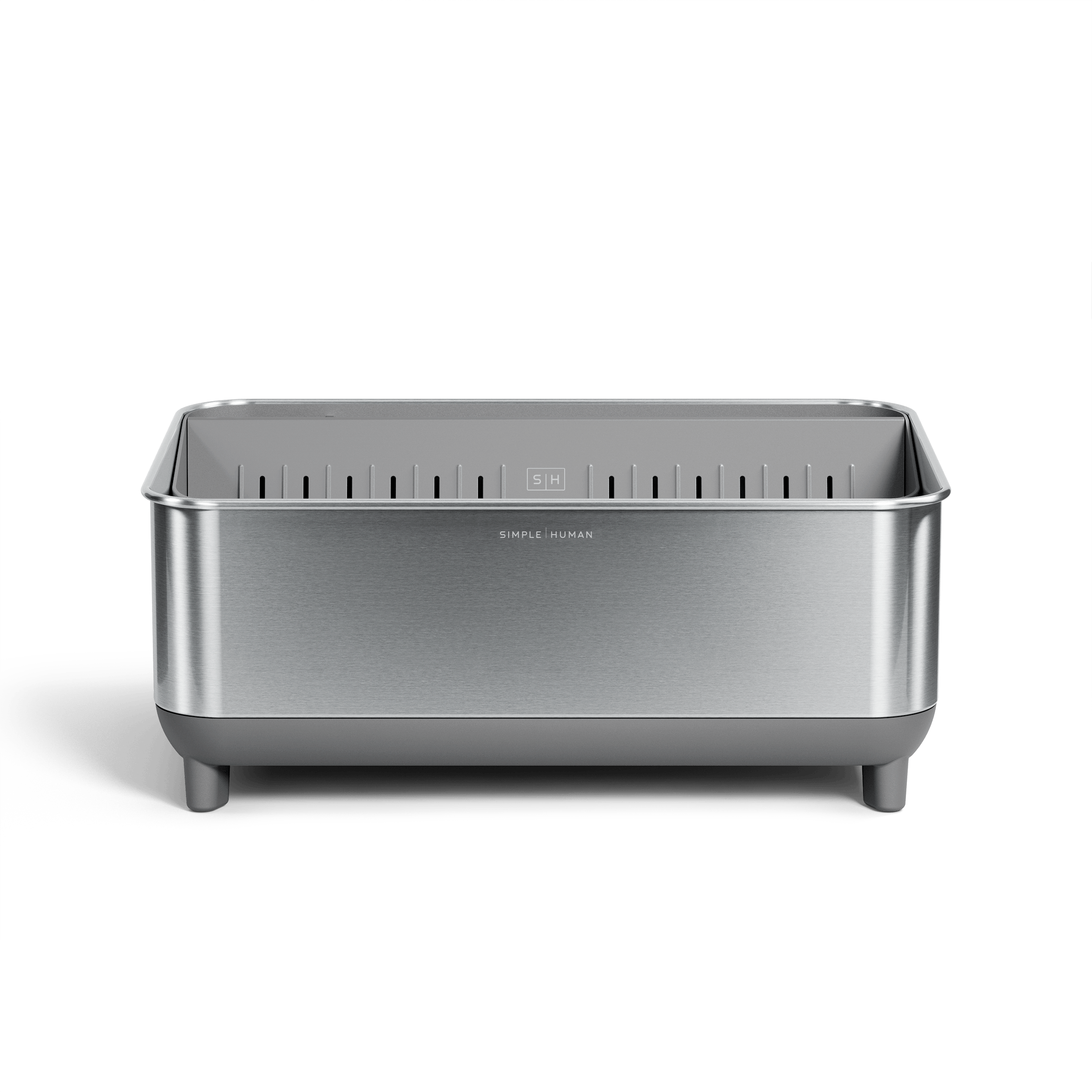 simplehuman-bottle-dock-portabottiglie-in-acciaio-con-base-in-terra-di-diatomee- image 1