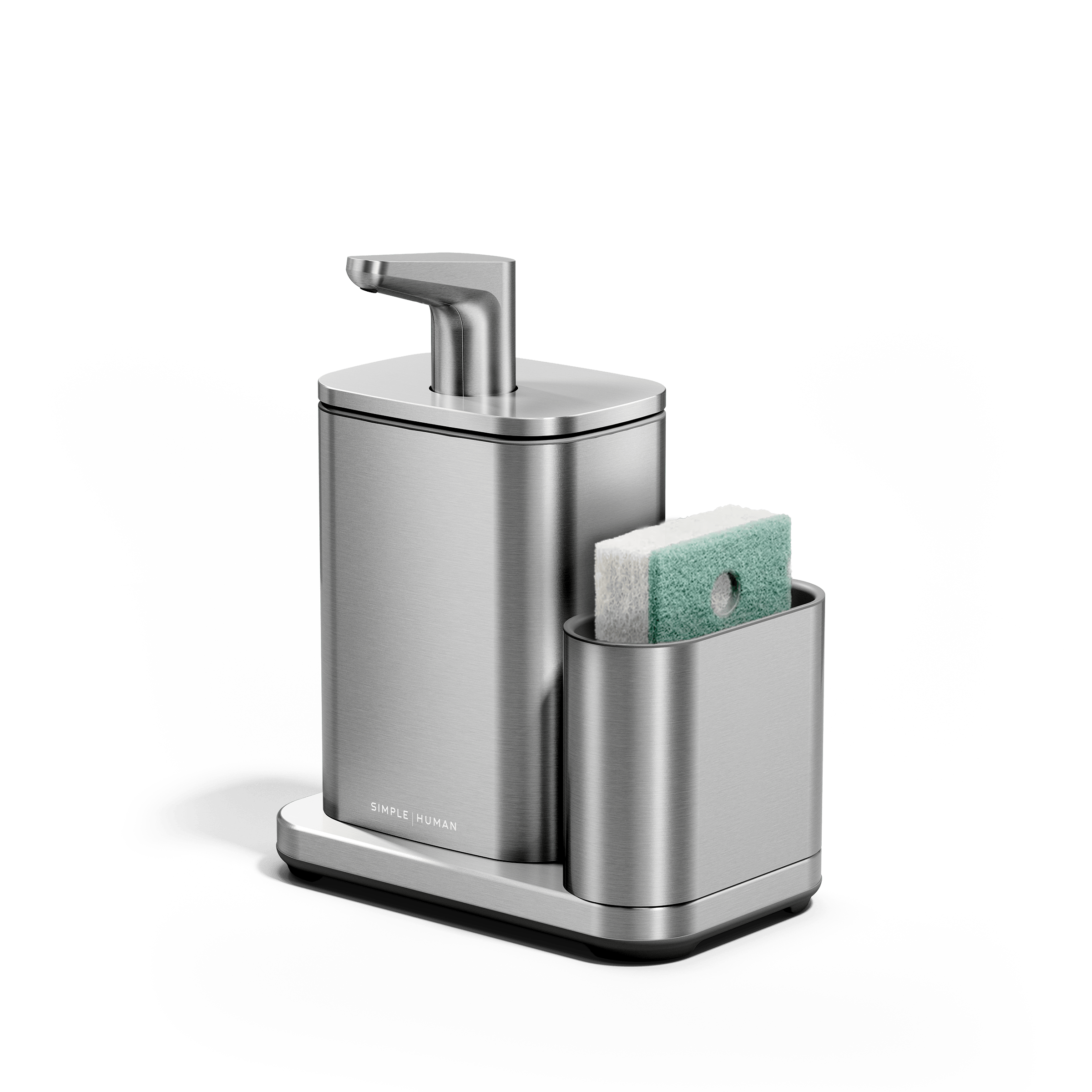 simplehuman-16-oz-pulse-pump-dish-dispenser-a-pompa-manuale-in-acciaio-spazzolat image 3