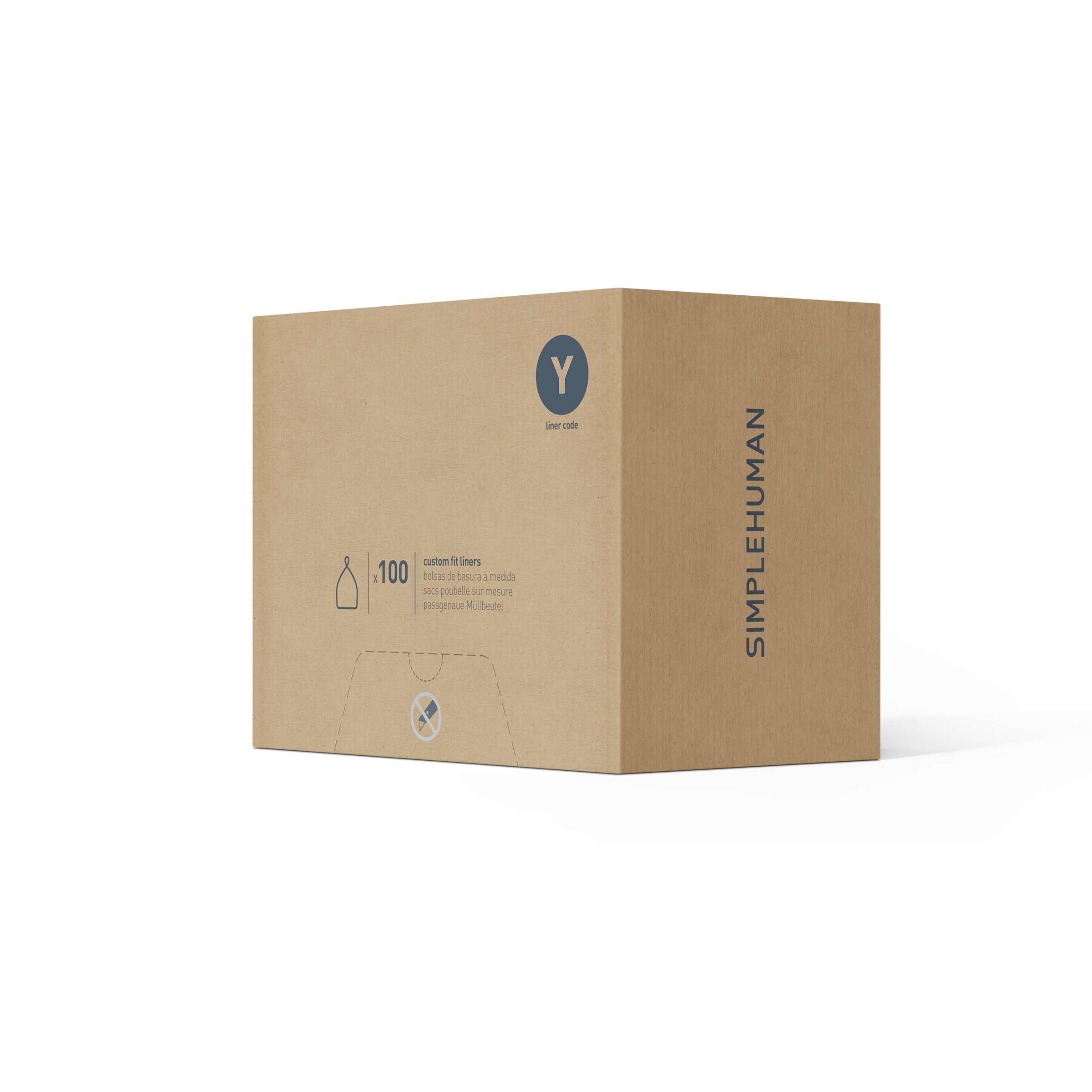 simplehuman-code-y-custom-fit-liners-sacchetti-su-misura-extra-spessi-con-doppia image 1