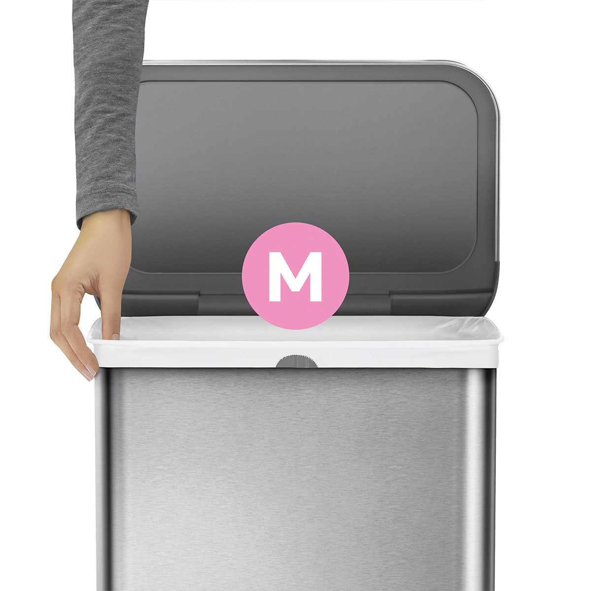 simplehuman-code-m-custom-fit-liners-sacchetti-su-misura-da-45-litri-per-pattumi image 8