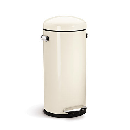 simplehuman-30l-round-retro-step-trash-can-pattumiera-a-pedale-tonda-in-stile-re image 3