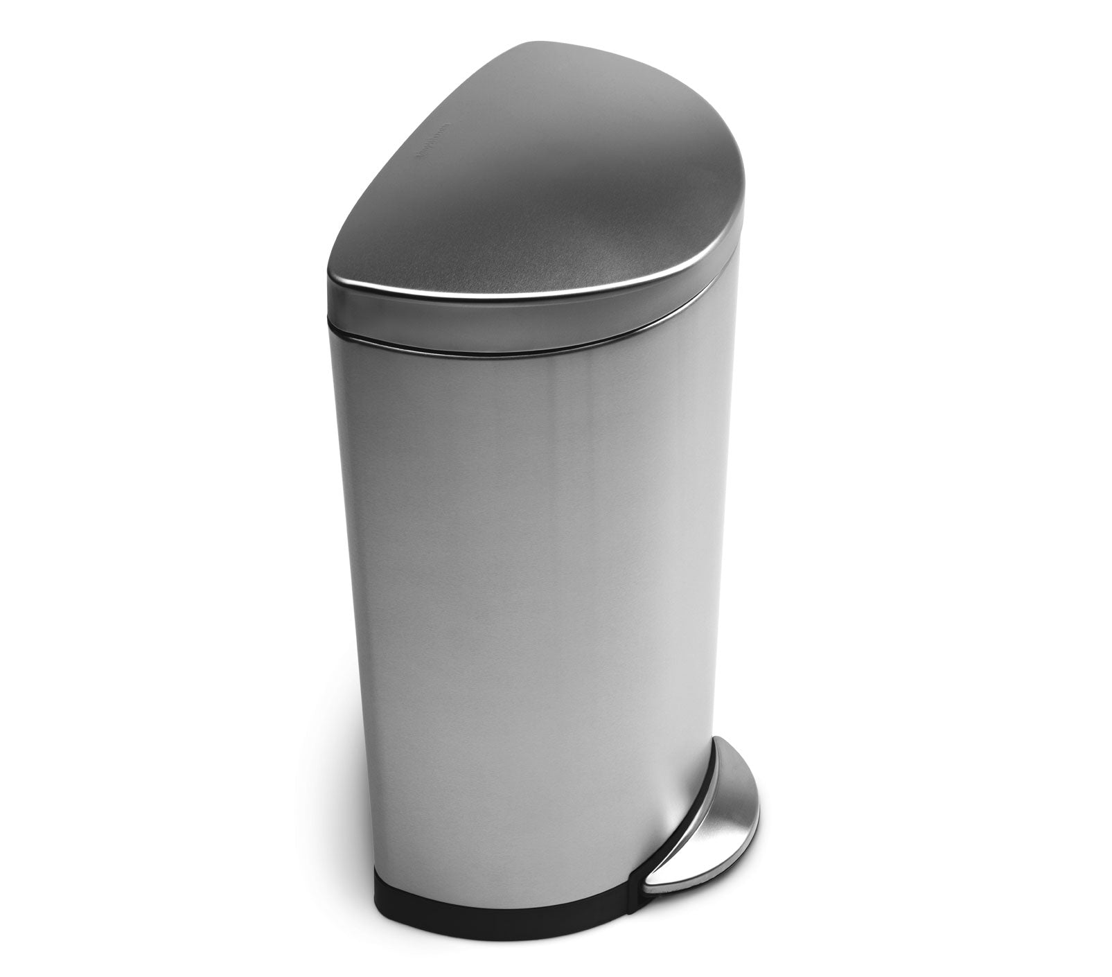 simplehuman-30l-semi-round-step-can-cestello-a-pedale-in-acciaio-semicircolare-3 image 2