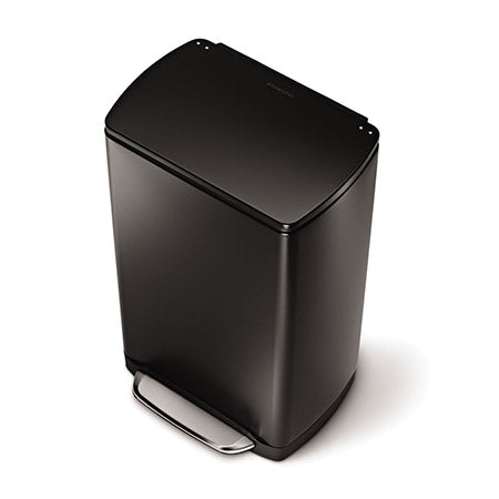 simplehuman-38l-wide-step-rectangular-trash-can-cestino-pedale-rettangolare-38-l image 2