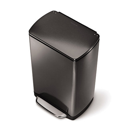 simplehuman-38l-wide-step-rectangular-trash-can-cestino-pedale-rettangolare-38-l image 3