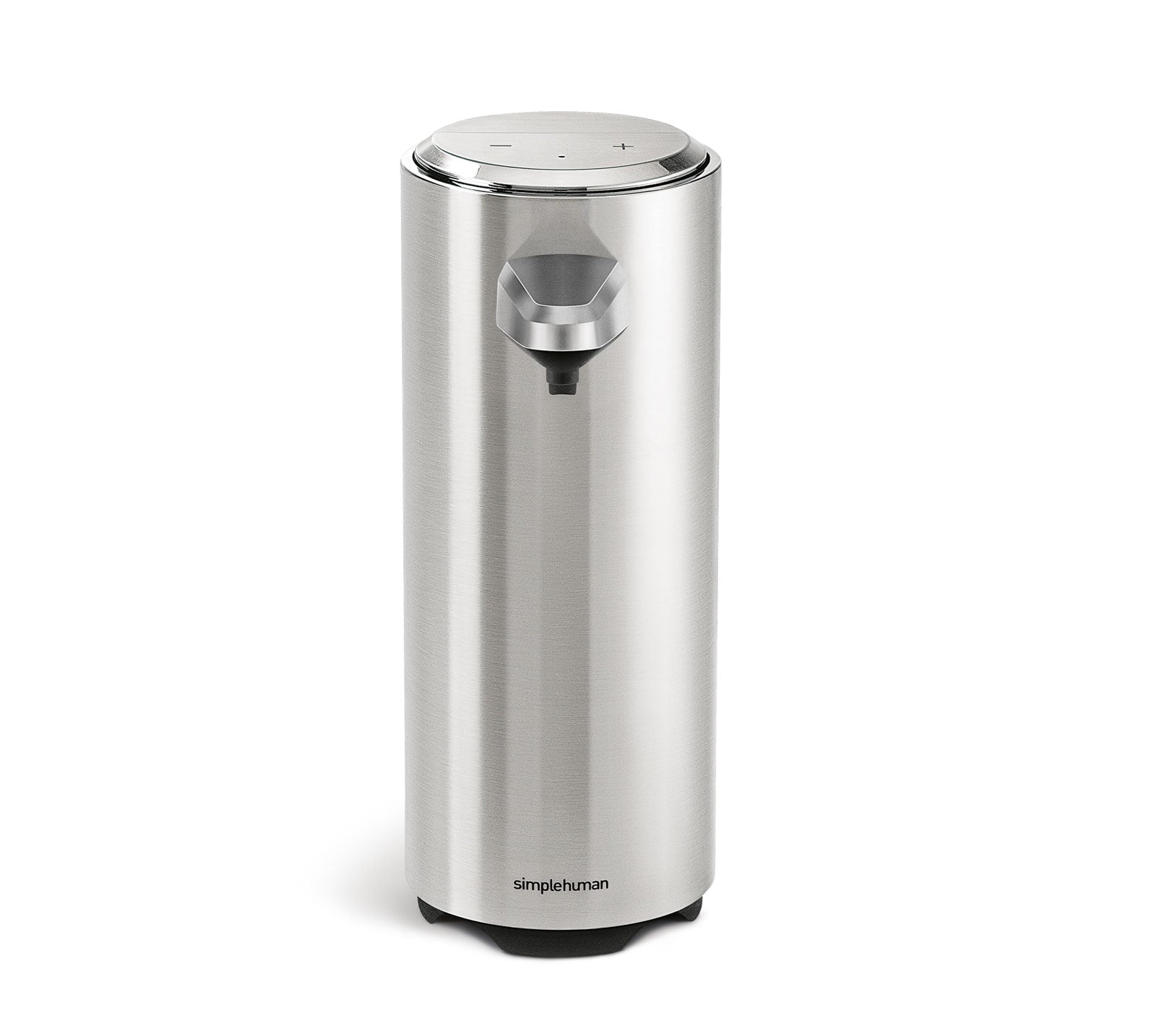 simplehuman-distributore-sapone-sensore-ricaricabile-usb-con-campione-sapone-for image 1