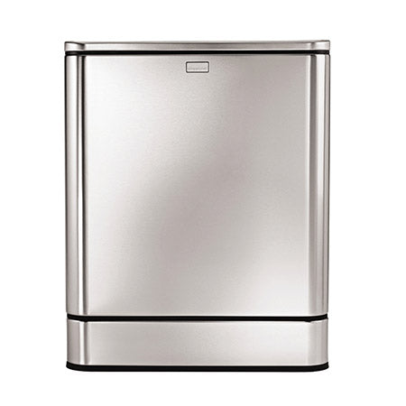 simplehuman-gen1-48l-rectangular-sensor-recycler-can-pattumiera-a-sensazione-tou image 1