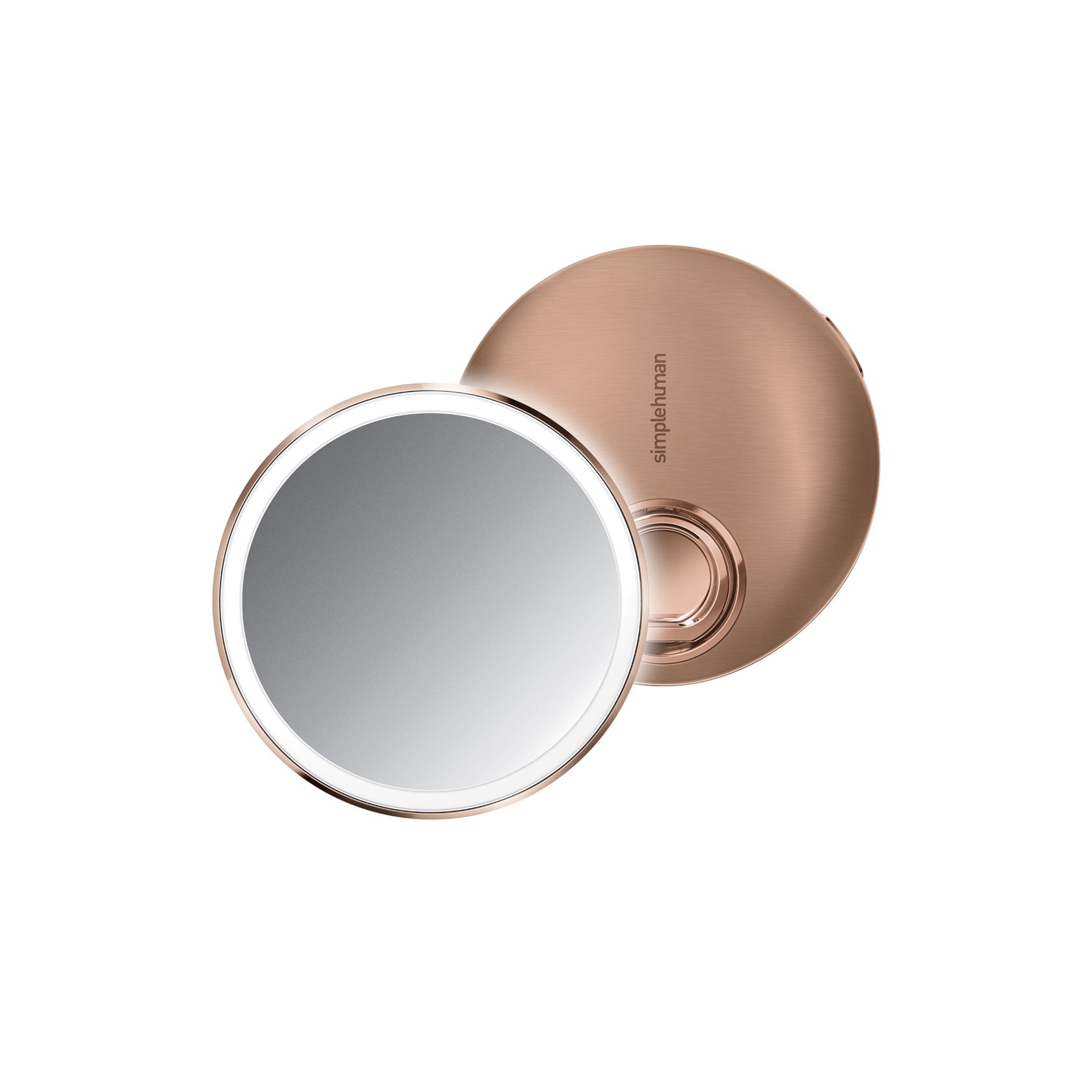 simplehuman-sensor-mirror-compact-specchio-tascabile-con-ingrandimento-3x-e-illu image 2