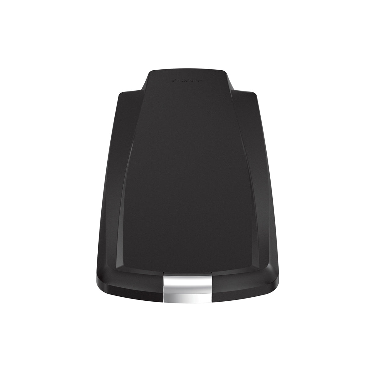 simplehuman-pd0278-coperchio-slim-con-slidelock-in-plastica-nera-ricambio-per-pa image 1
