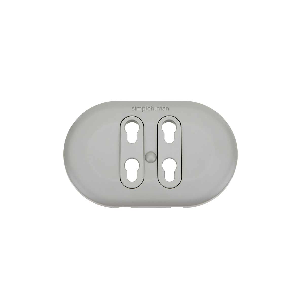 simplehuman-single-wall-plate-pd0390-piastra-a-parete-di-ricambio image 1