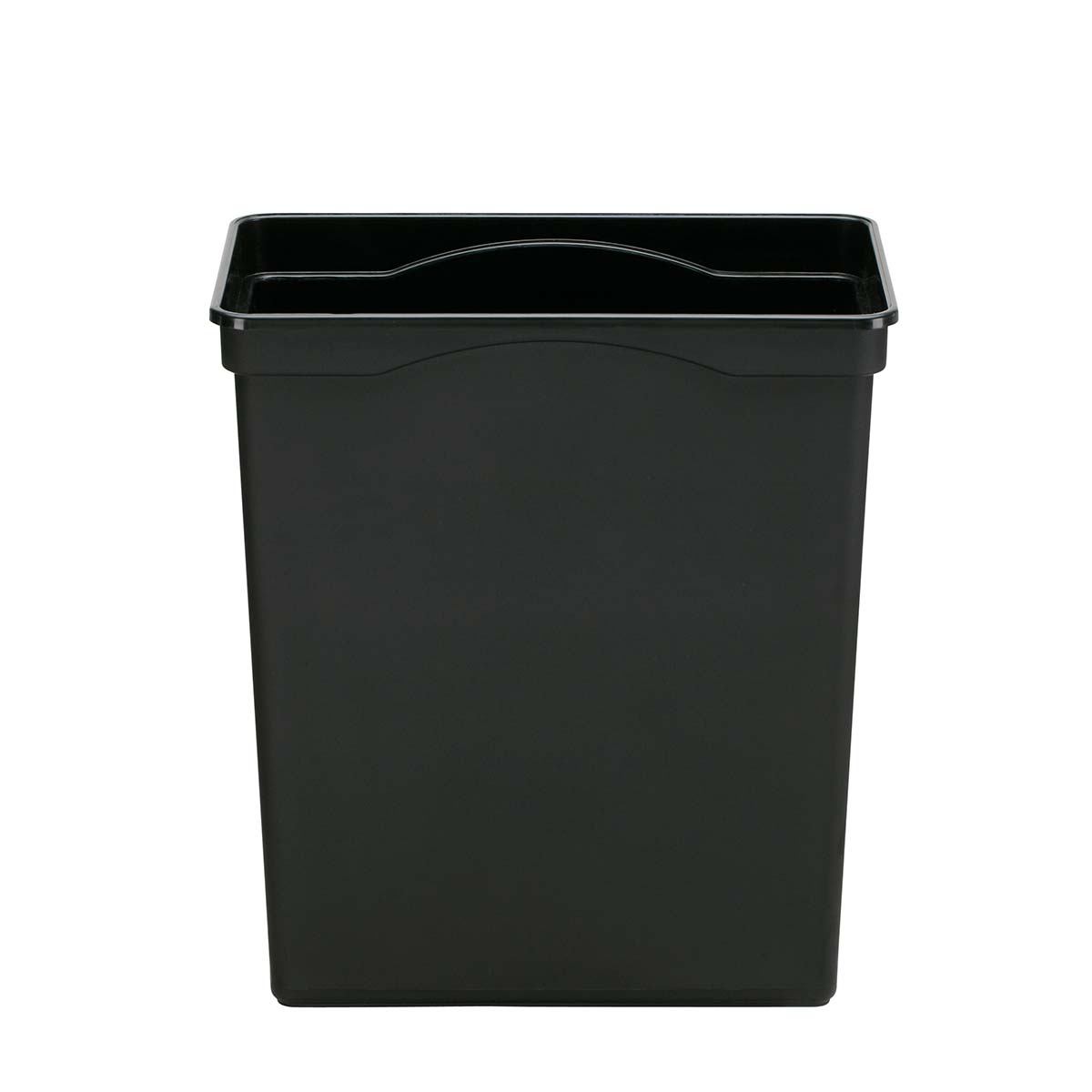 simplehuman-30l-black-plastic-trash-bucket-secchio-rifiuti-nero-in-plastica-da-3 image 1