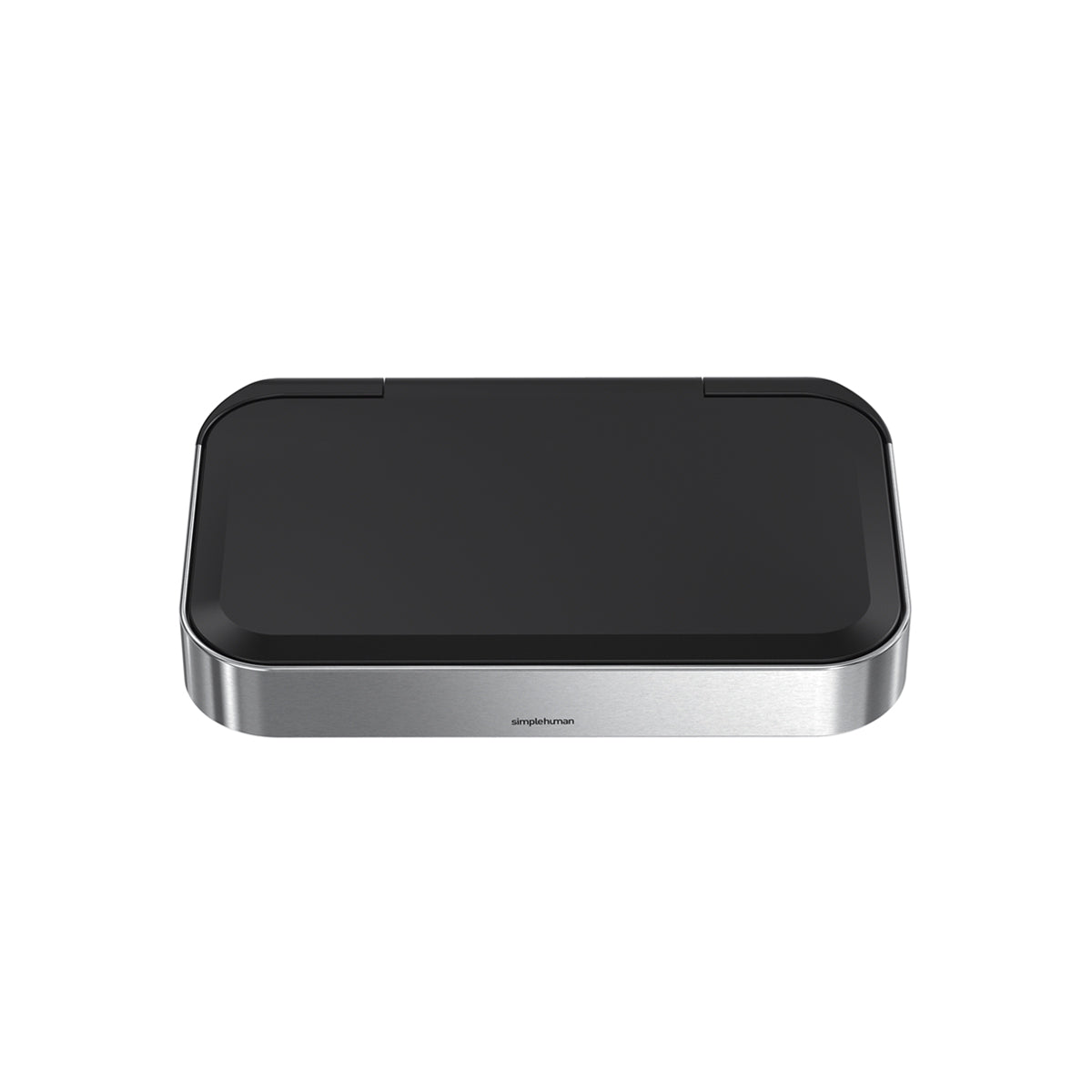 simplehuman-ricambio-coperchio-in-plastica-con-anello-trim-nero-pd6247-per-cesti image 1