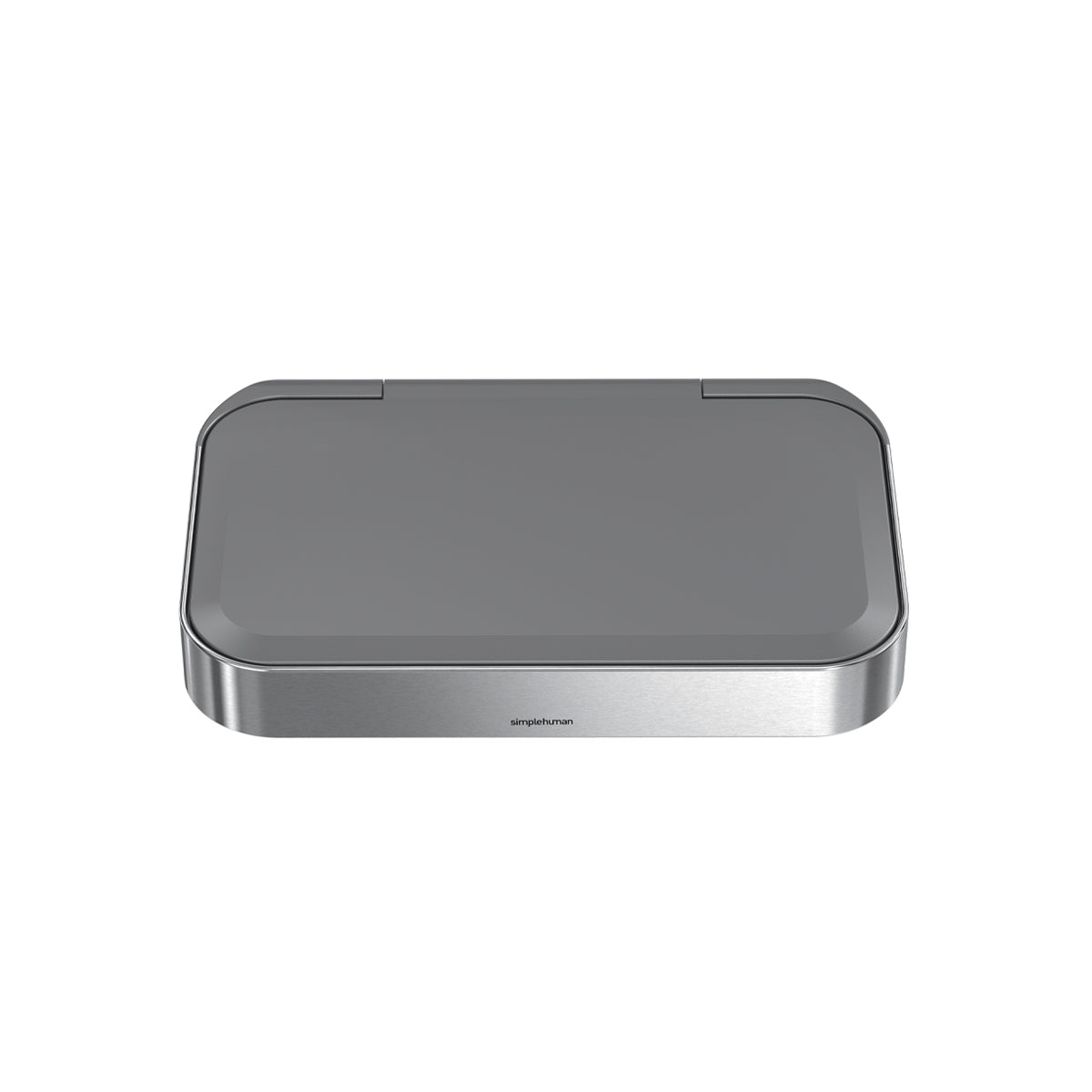 simplehuman-pd6248-assembly-anello-coperchio-grigio-in-plastica-ricambio-ufficia image 1