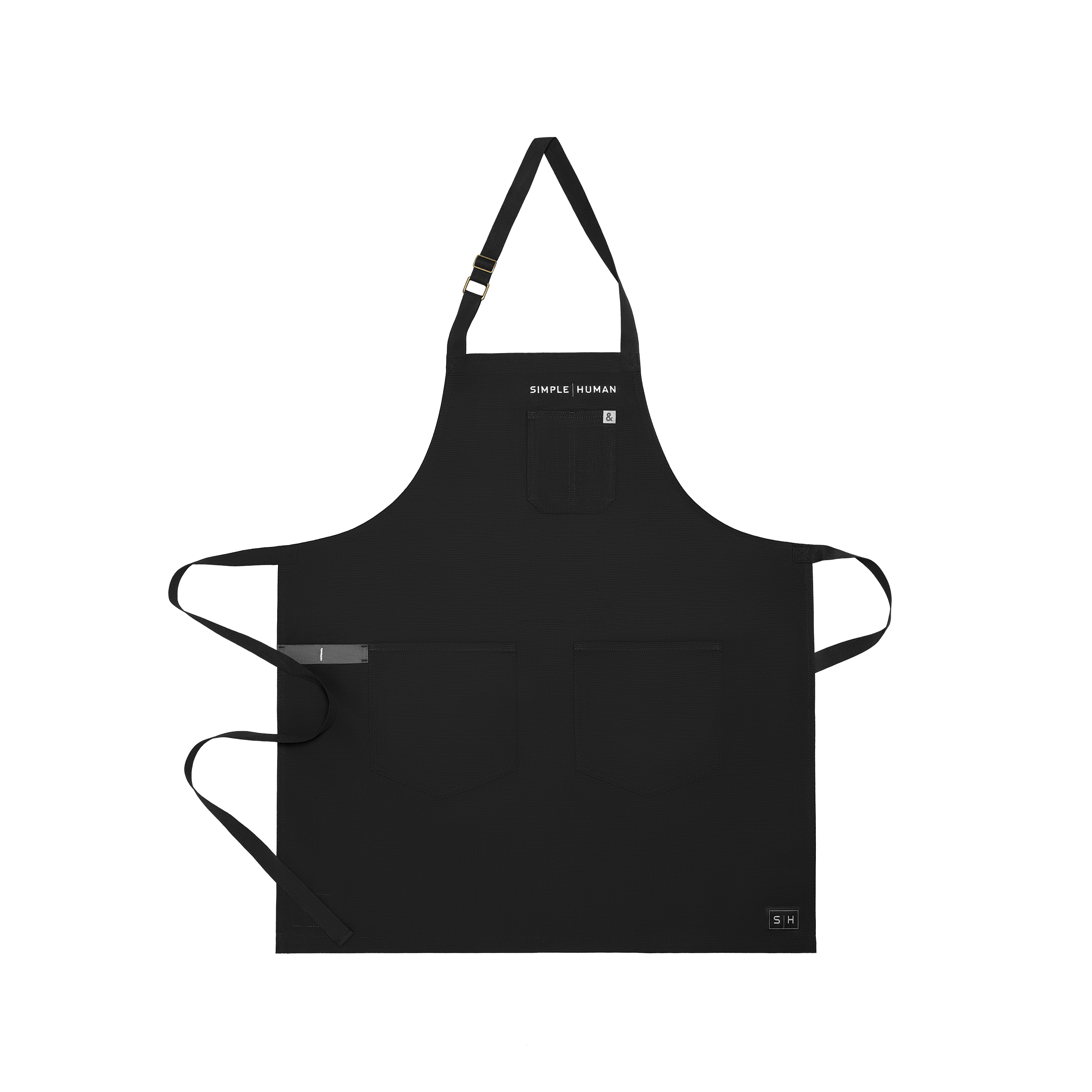 simplehuman-x-hedley-bennett-grembiule-da-cucina-in-canvas-di-cotone-100 image 1