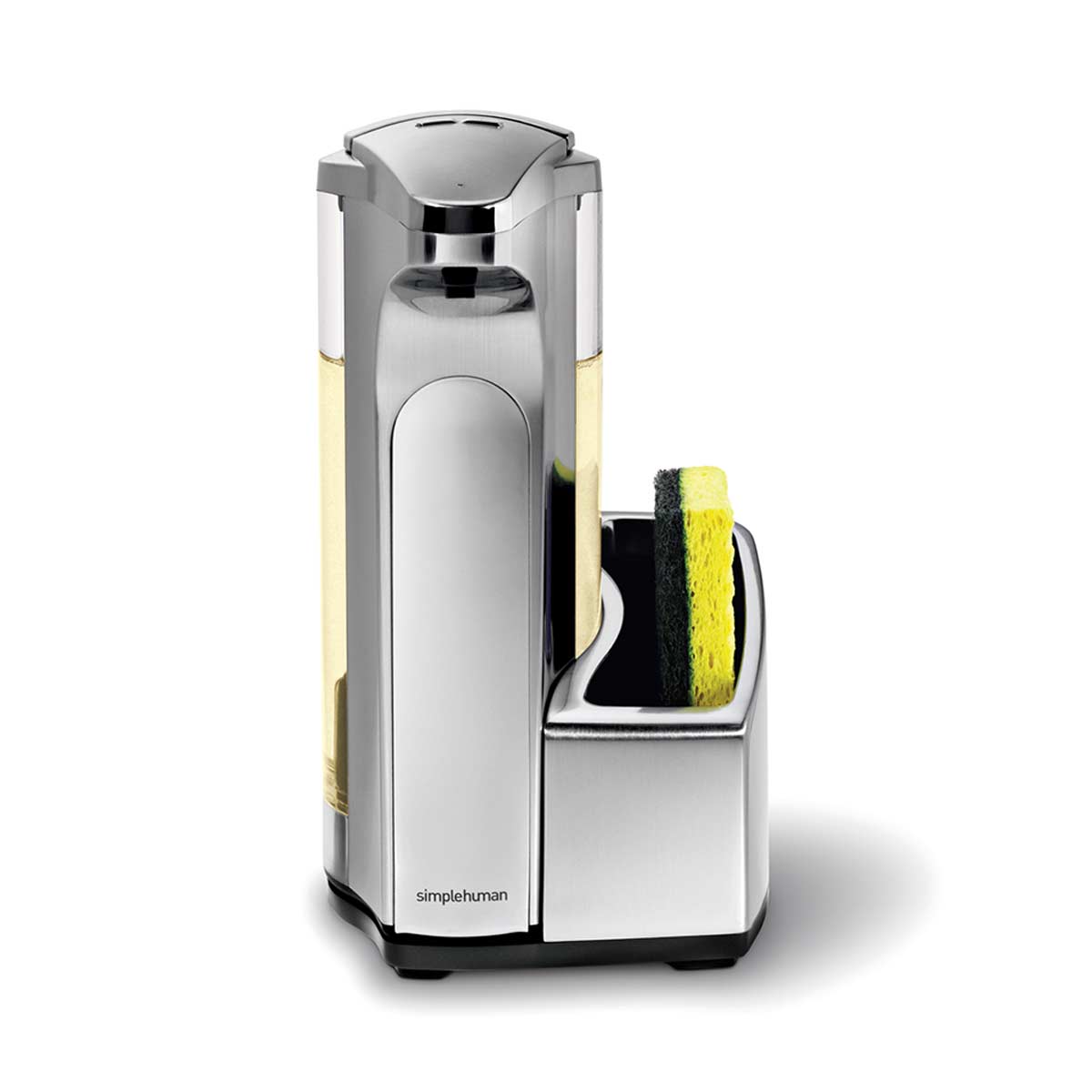 simplehuman-dispenser-sapone-sensorizzato-13-fl-oz-con-caddy-portaspugna-rimovib image 3