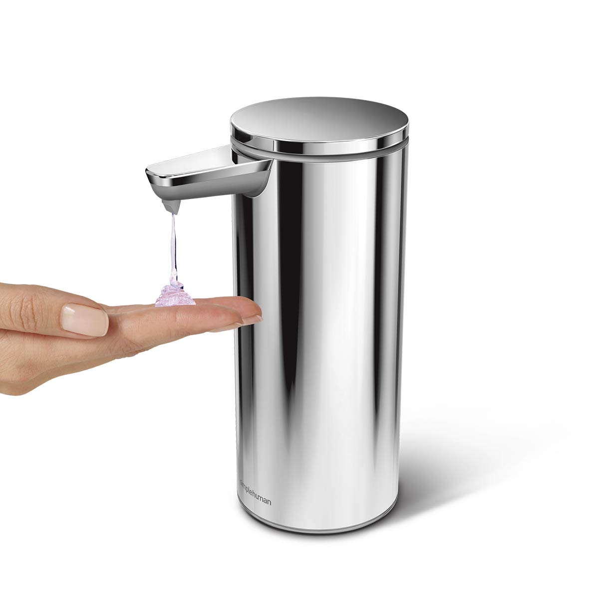 simplehuman-9-oz-rechargeable-liquid-sensor-pump-2022-dispenser-sapone-automatic image 7