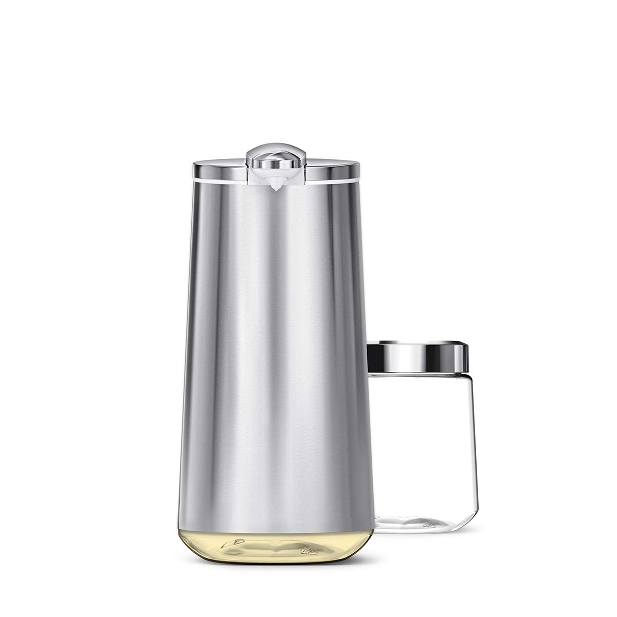 simplehuman-foam-sensor-pump-dispenser-sapone-schiuma-touch-free-in-ottone-lucid image 2