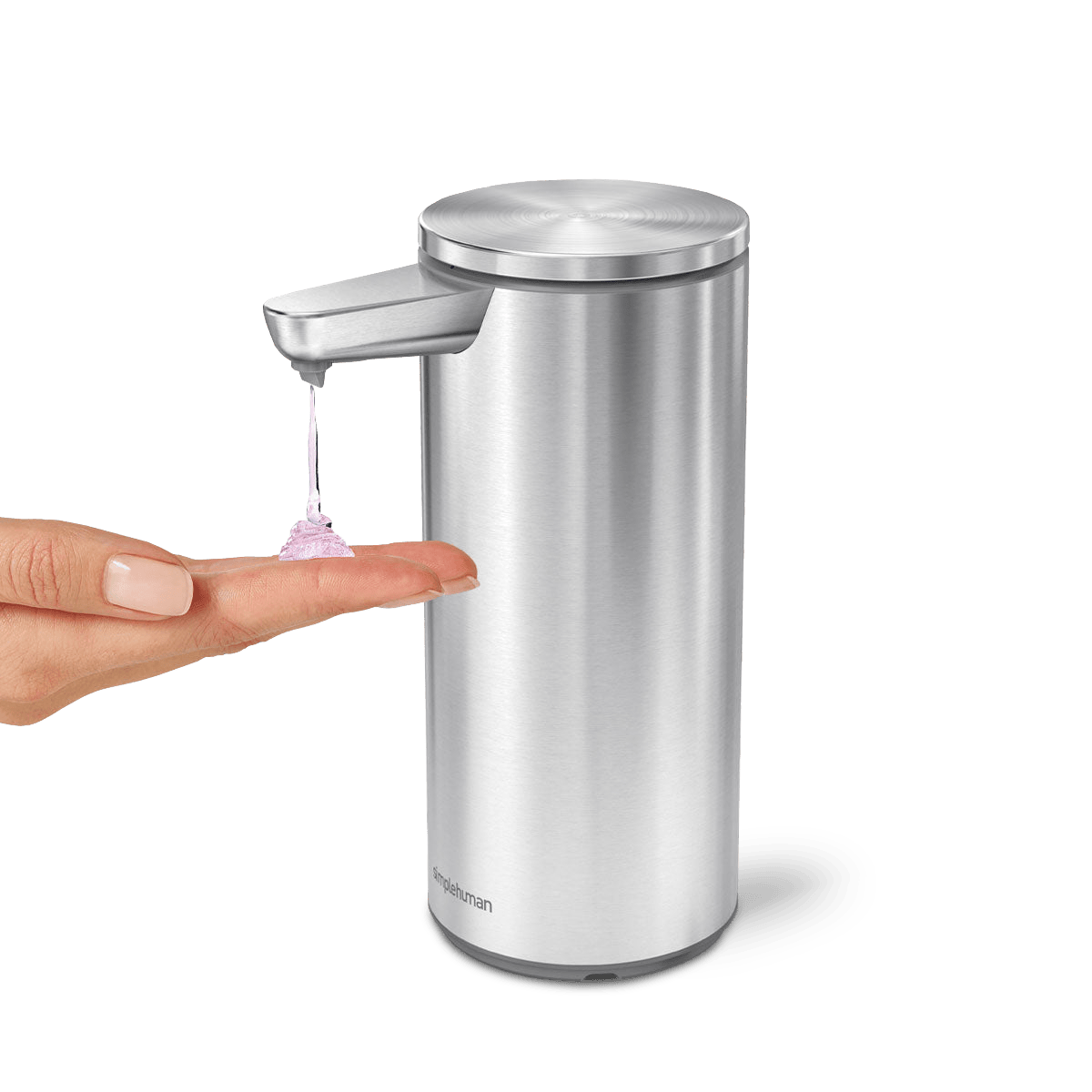simplehuman-9-oz-rechargeable-liquid-sensor-pump-with-personalization-dispenser- image 2