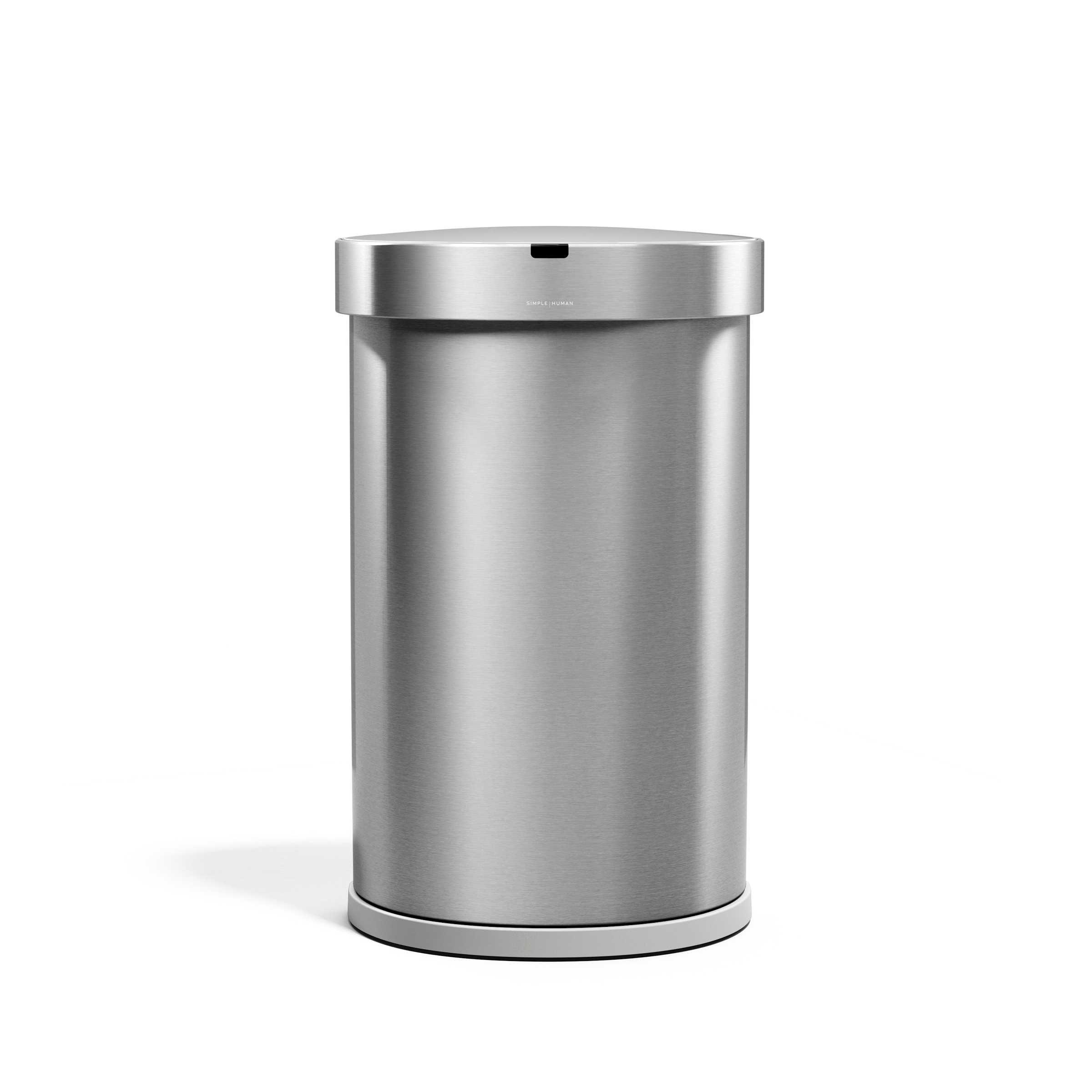 simplehuman-45l-semi-round-sensor-can-cestino-sensore-touch-free-45-litri-in-acc image 1