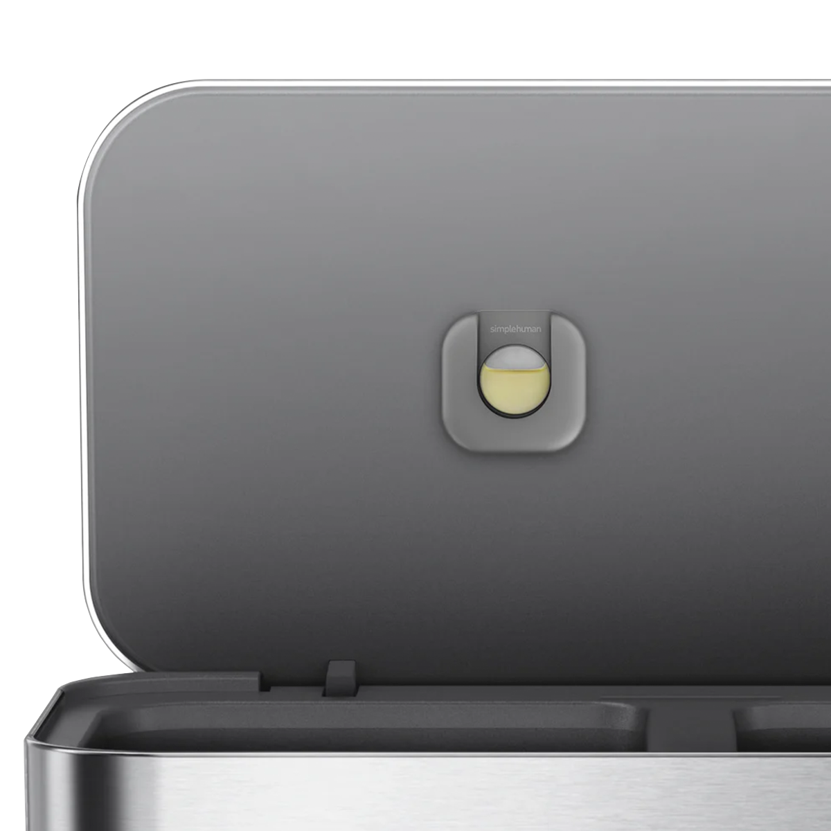 simplehuman-gen1-58l-dual-compartment-rectangular-sensor-can-pattumiera-sensore- image 3