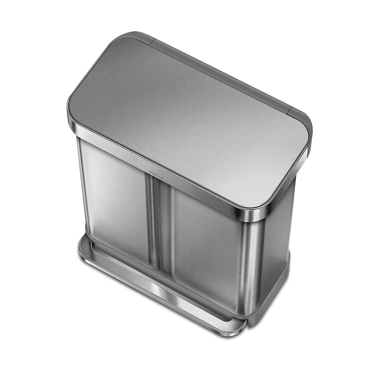simplehuman-gen1-58l-dual-compartment-rectangular-sensor-can-pattumiera-sensore- image 4