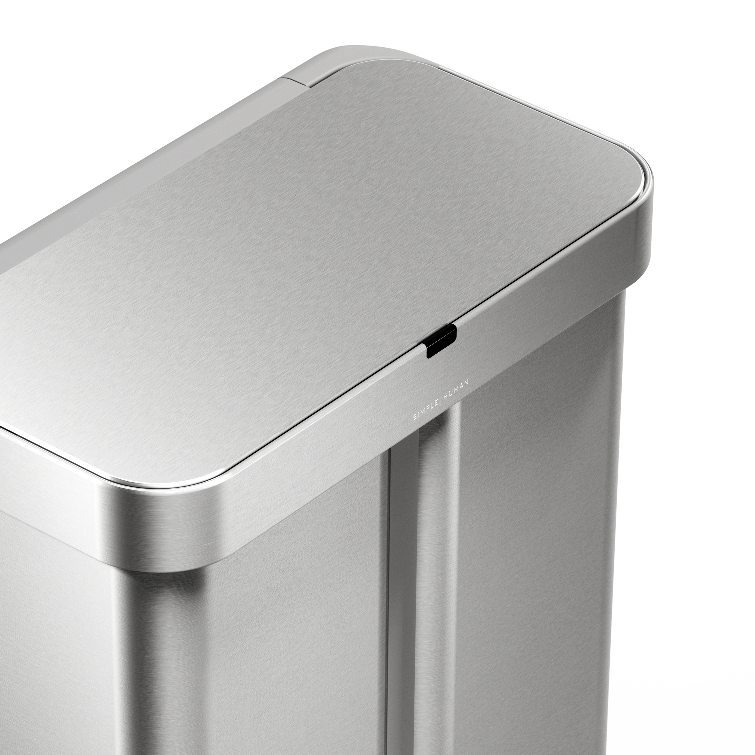 simplehuman-58l-sensor-recycler-cestino-riciclaggio-dual-compartment-con-sensore image 6