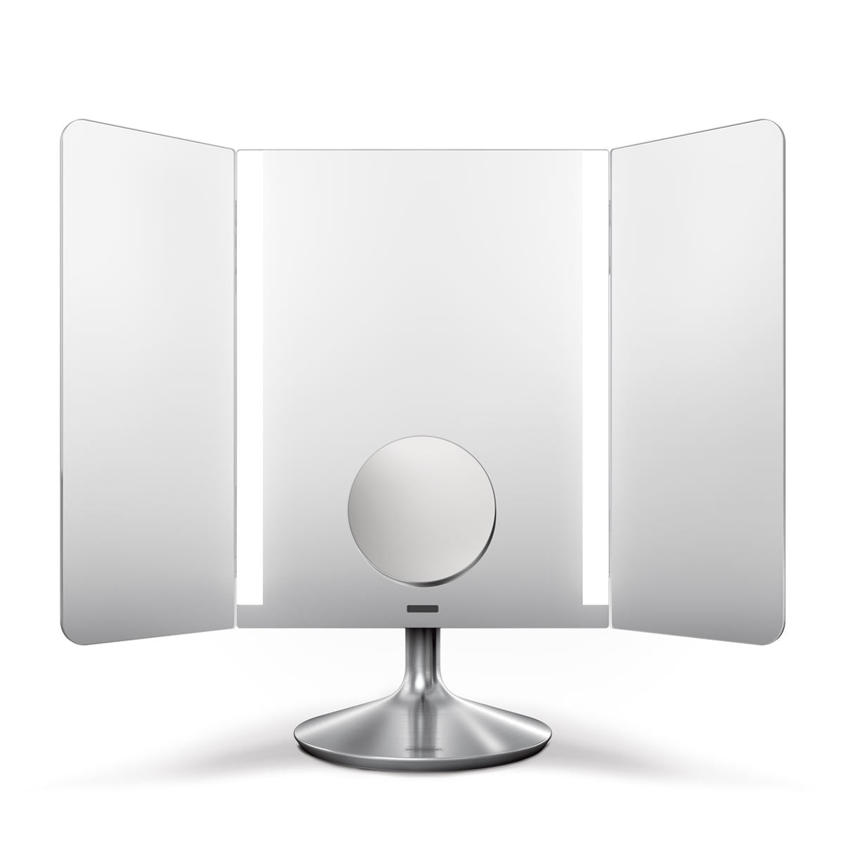 simplehuman-sensor-mirror-pro-wide-view-specchio-cosmetico-con-doppio-ingrandime image 1