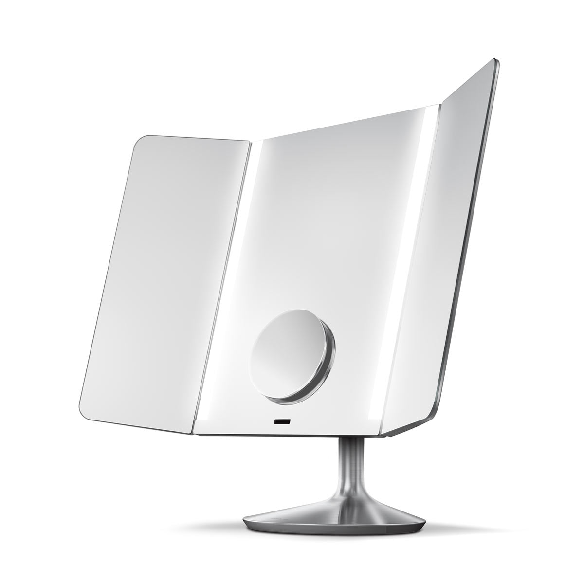 simplehuman-sensor-mirror-pro-wide-view-specchio-cosmetico-con-doppio-ingrandime image 3